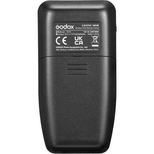 Godox TR C3 Wireless Timer Remote Control for DSLR Cameras - Perfect for Photography, Time-Lapse & Group Shots