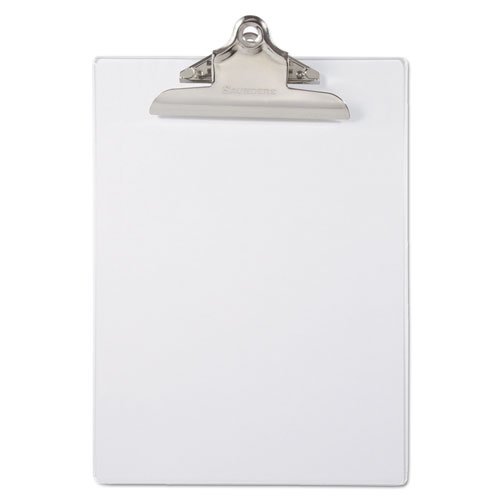 Eco-Friendly Recycled Plastic Clipboard with Built-in Ruler - 8.5