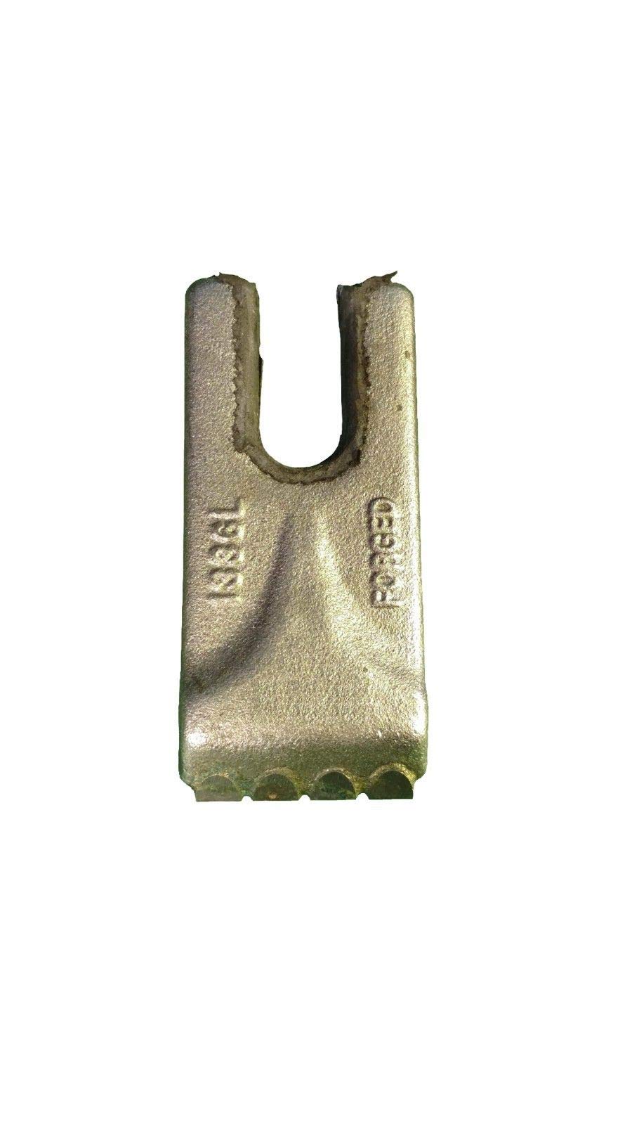 9-Pack Pengo Carbide Auger Teeth with Rubber Quick Lock - Compatible with CS, AG, and Aggressor Models (140016) - Ideal for Snow Removal, Ice Drilling, and Construction Projects