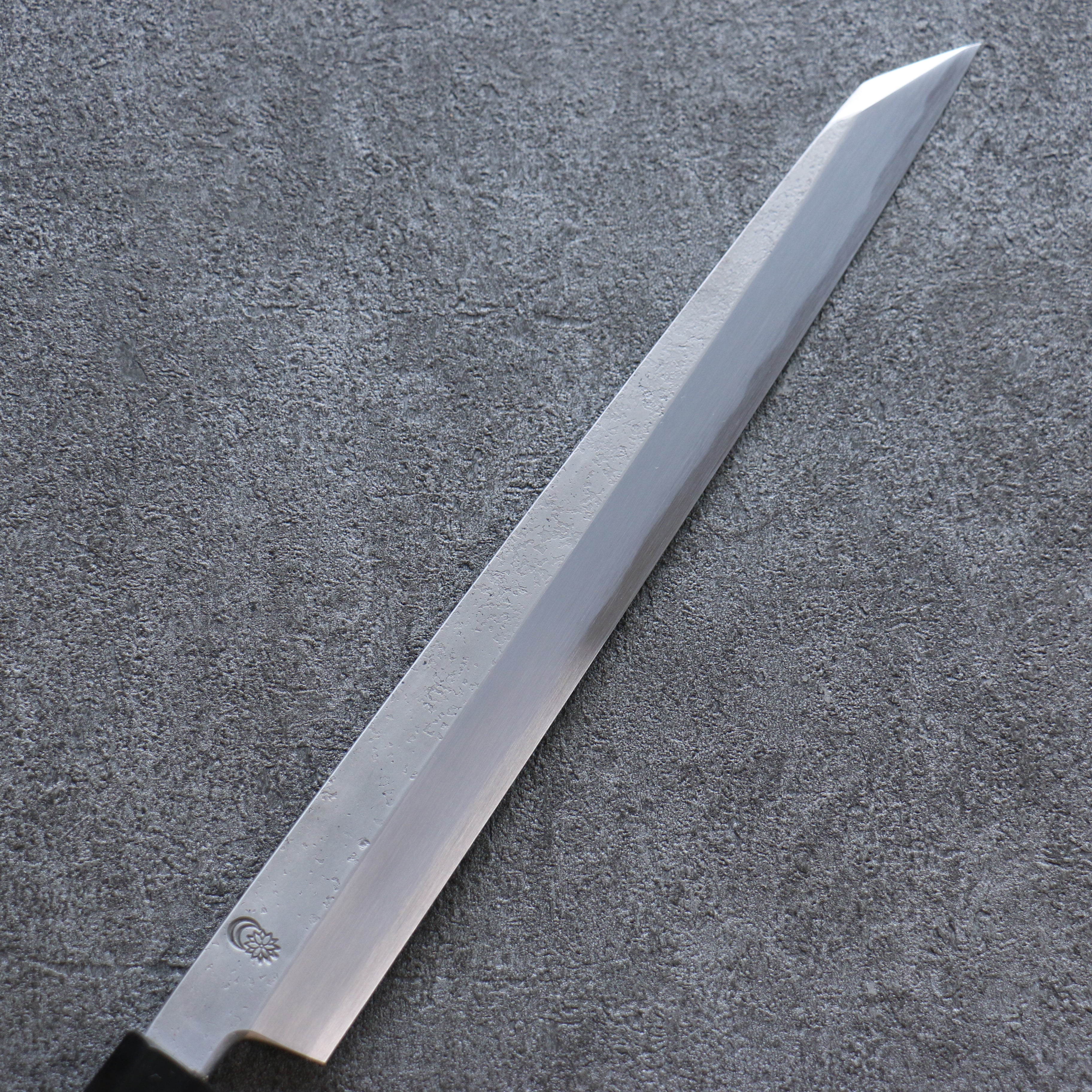 Premium Kikuzuki White Steel No.2 Nashiji Kiritsuke Yanagiba 270mm Japanese Chef Knife with Magnolia Wood Handle - Perfect for Sushi, Sashimi & Precision Cutting