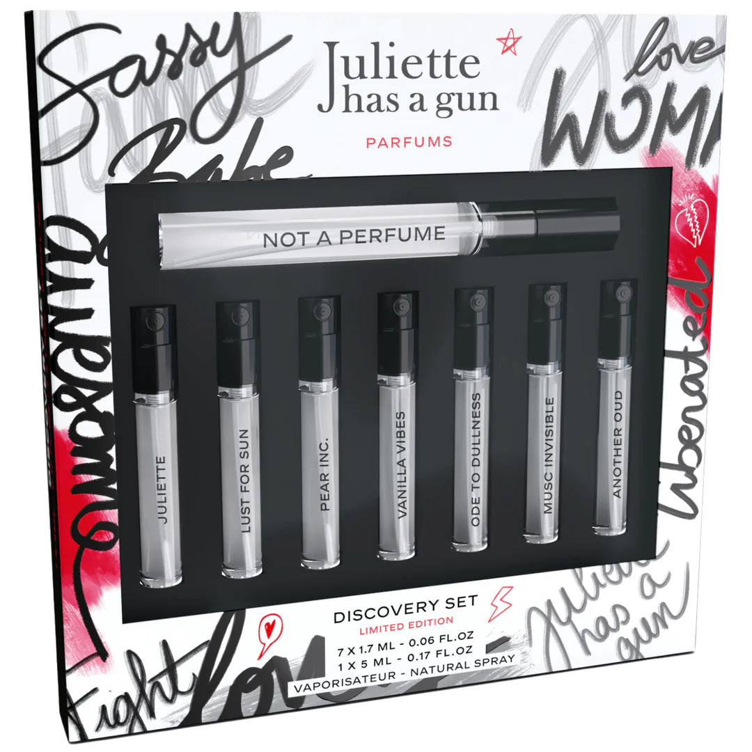 Juliette Has A Gun Juliette Discovery Set - Luxury Perfume Sampler for Women | Perfect for Travel, Gifting & Everyday Elegance