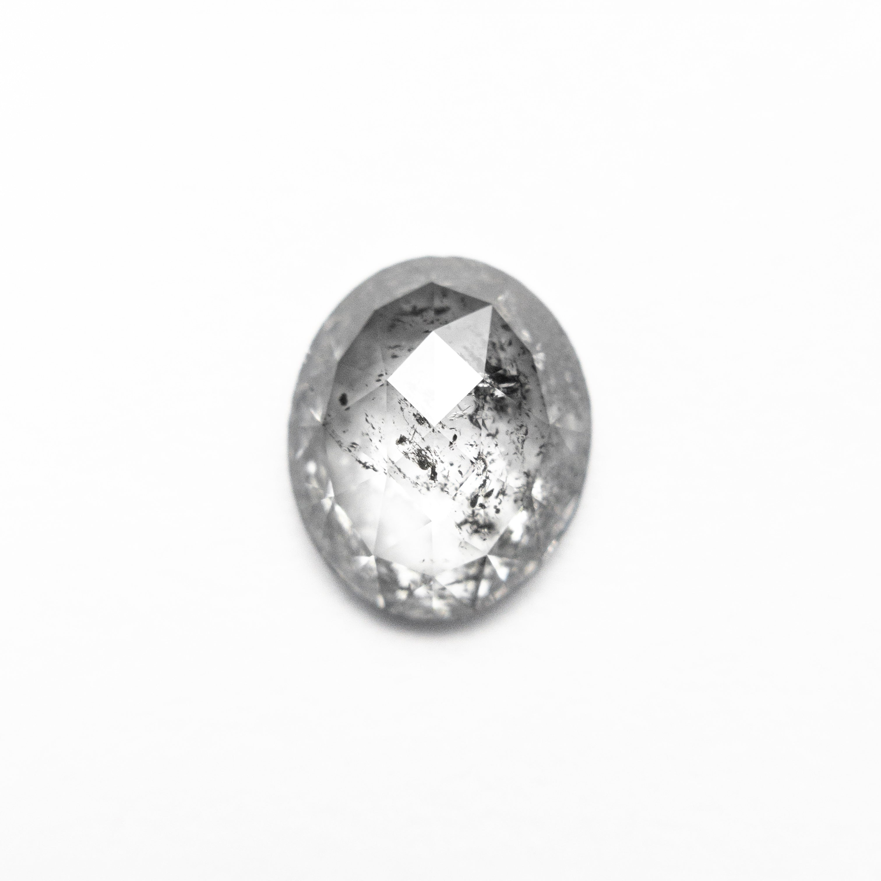 1.44ct Oval Rose Cut Loose Gemstone 8.30x6.93x2.92mm - Natural Rose Cut Diamond for Jewelry Making & Engagement Rings