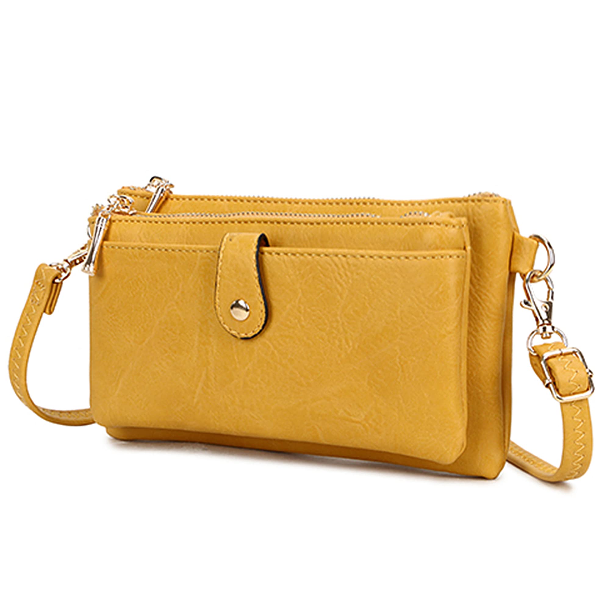 AOSSTA Women's Small Crossbody Bag with Long Strap - Stylish Shoulder Phone Purse & Evening Clutch Bag for Girls | Perfect for Parties, Travel & Daily Use