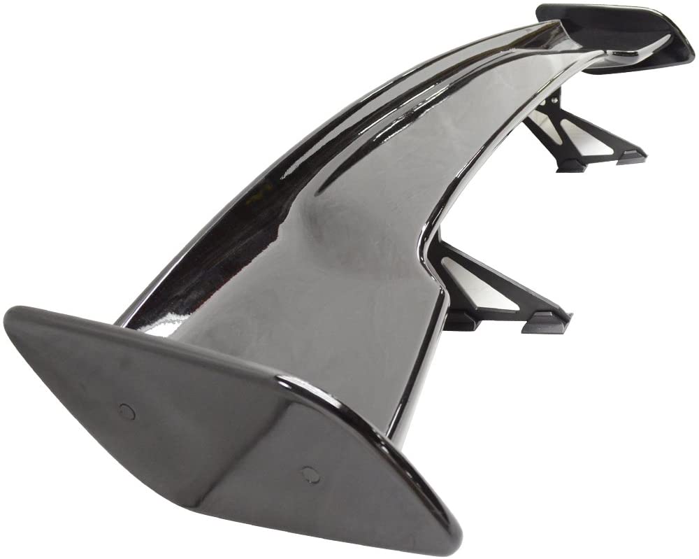 2008-2015 Mitsubishi Lancer GT Spoiler Wing - High Gloss Black ABS Plastic Rear Spoiler for Enhanced Aerodynamics & Sporty Style - Perfect for Car Enthusiasts & Racing Events