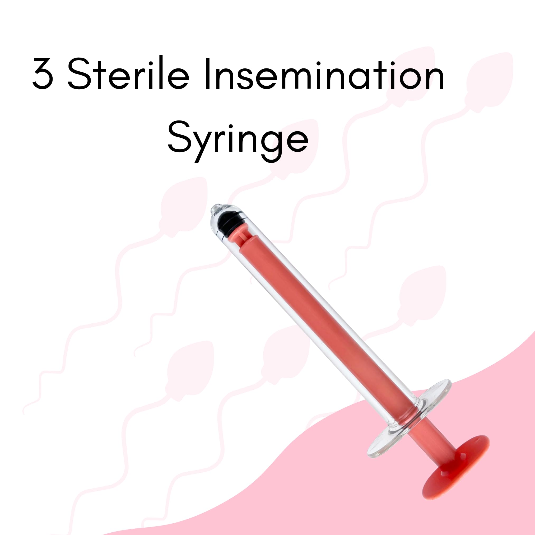 At-Home Insemination Kit with 3 Liquid Dispensers & 3 Specimen Cups - Fertility Aid for Couples Trying to Conceive | Perfect for DIY Artificial Insemination at Home