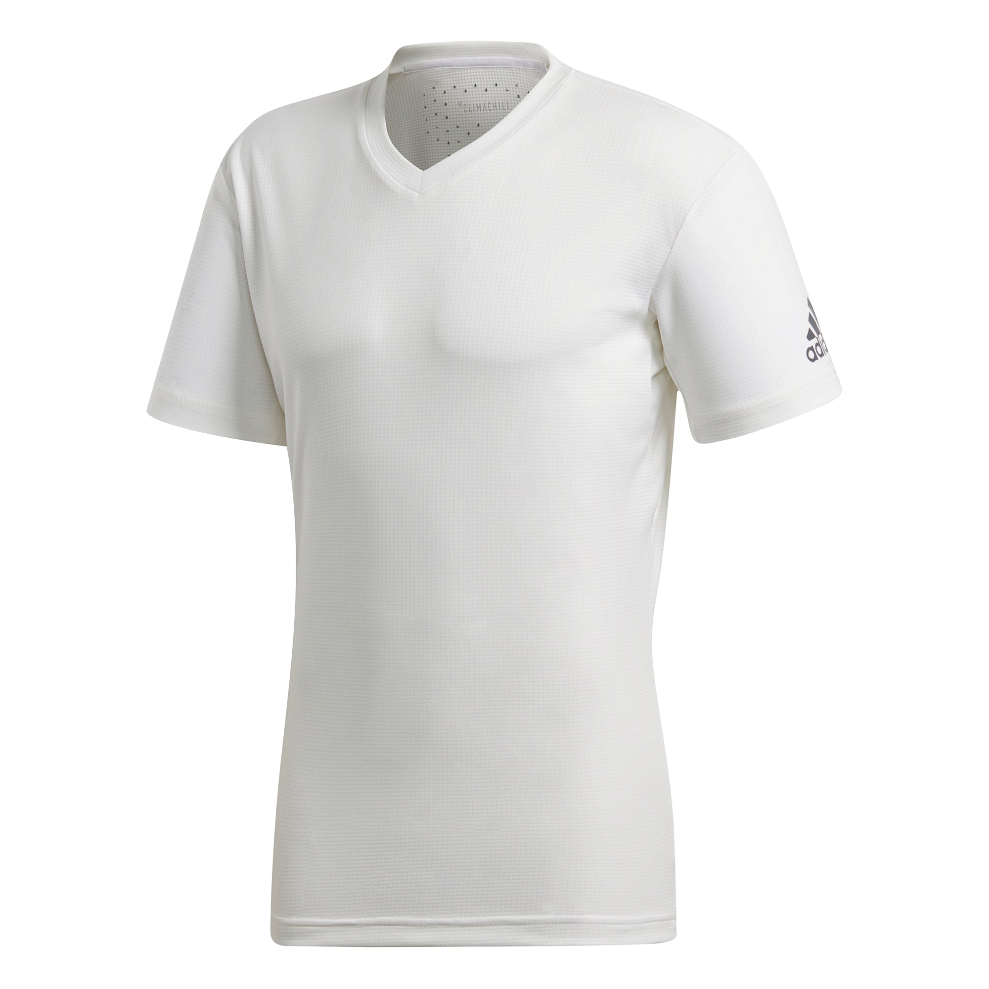 adidas Men's Climachill Performance T-Shirt - White CE1446 | Moisture-Wicking & Breathable for Running, Gym & Outdoor Sports