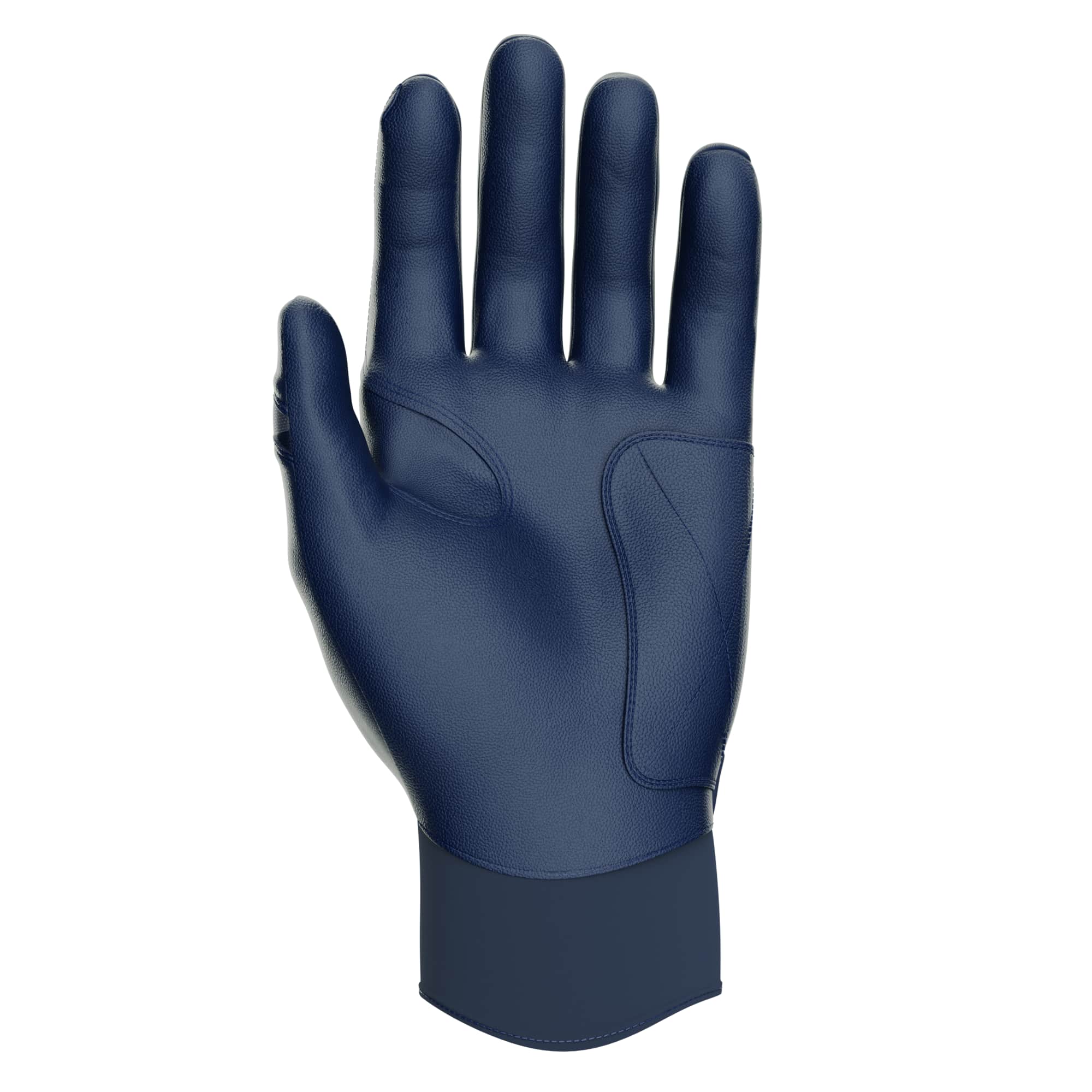 Jax Batting Gloves - Shadow Navy Pro Cuff Baseball Gloves for Men & Women | Durable & Breathable for Baseball, Softball & Training | Perfect for Hitting Practice & Games