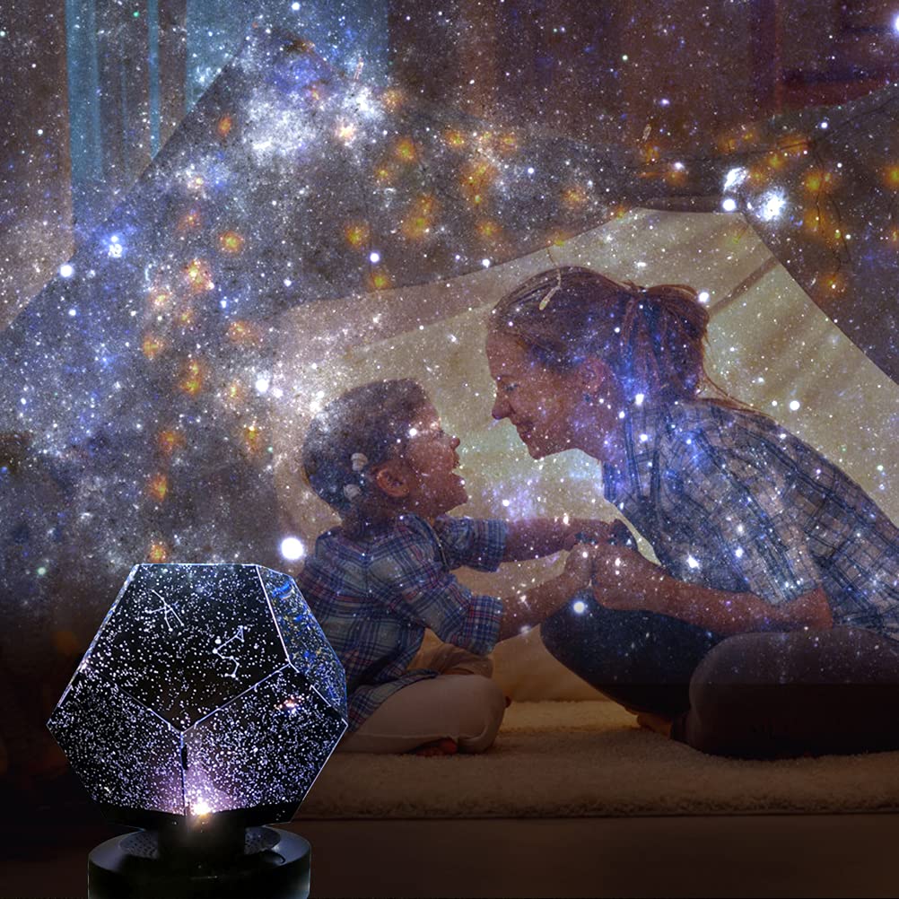 Galaxy Projector Light with Shooting Stars - USB Starry Sky Night Light for Home Decor, Bedroom, and Relaxation | LED Star Projector for Kids & Adults - Perfect for Parties, Meditation, and Creating a Dreamy Atmosphere