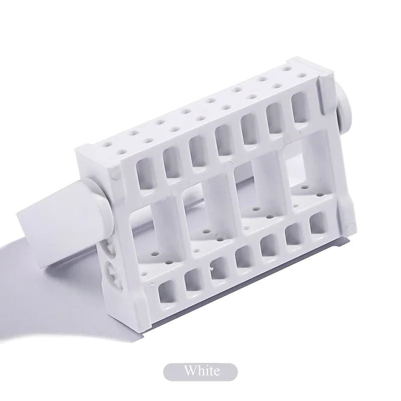 Professional Nail Drill Bits Stand Display Rack - Organizer for Acrylic Nail Art Tools - Perfect for Salon, Home Manicure & Nail Technician Workstation