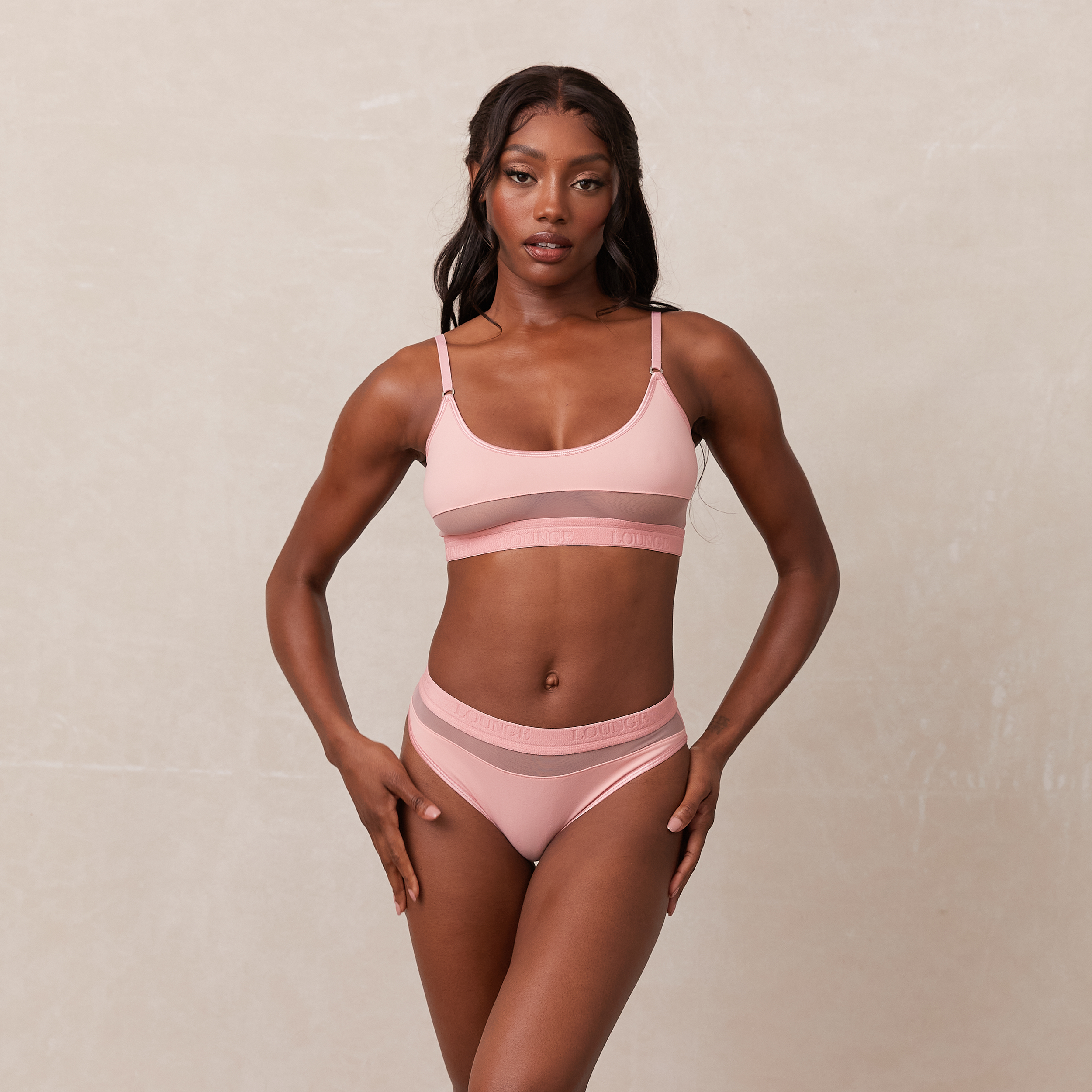 Women's Breathable Mesh Sports Bra Pink - Comfortable Workout Top for Yoga, Running & Gym