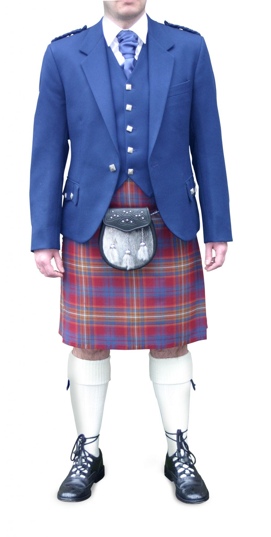 Argyll Kilt Outfit for Men - Traditional Scottish Highland Dress Costume | Perfect for Weddings, Ceilidhs & Formal Events