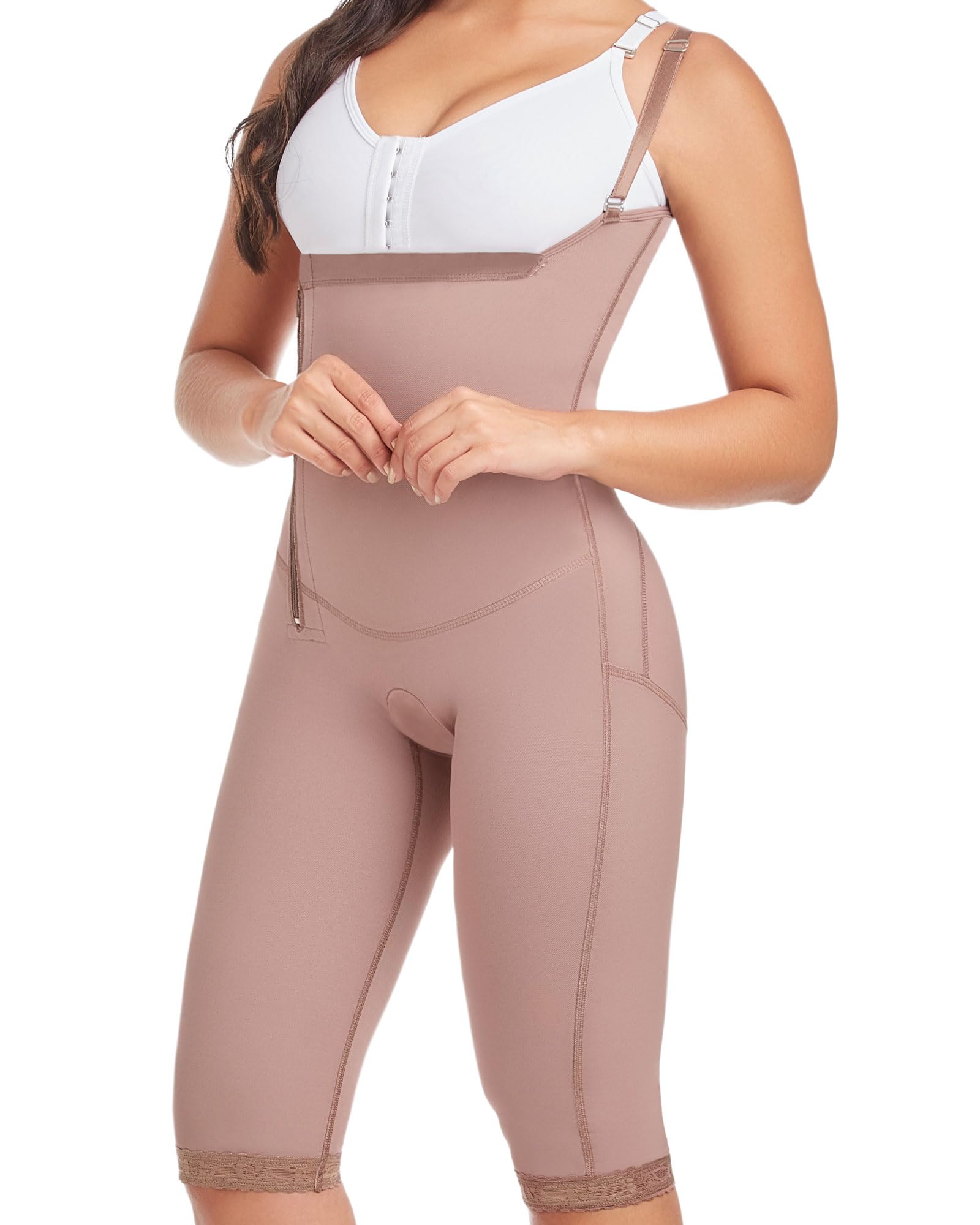 DELIE Faja Colombiana 021 High Compression Shapewear - Butt Lift & Tummy Control Waist Trainer for Women | Colombian Body Shaper for Postpartum, Weight Loss & Special Occasions
