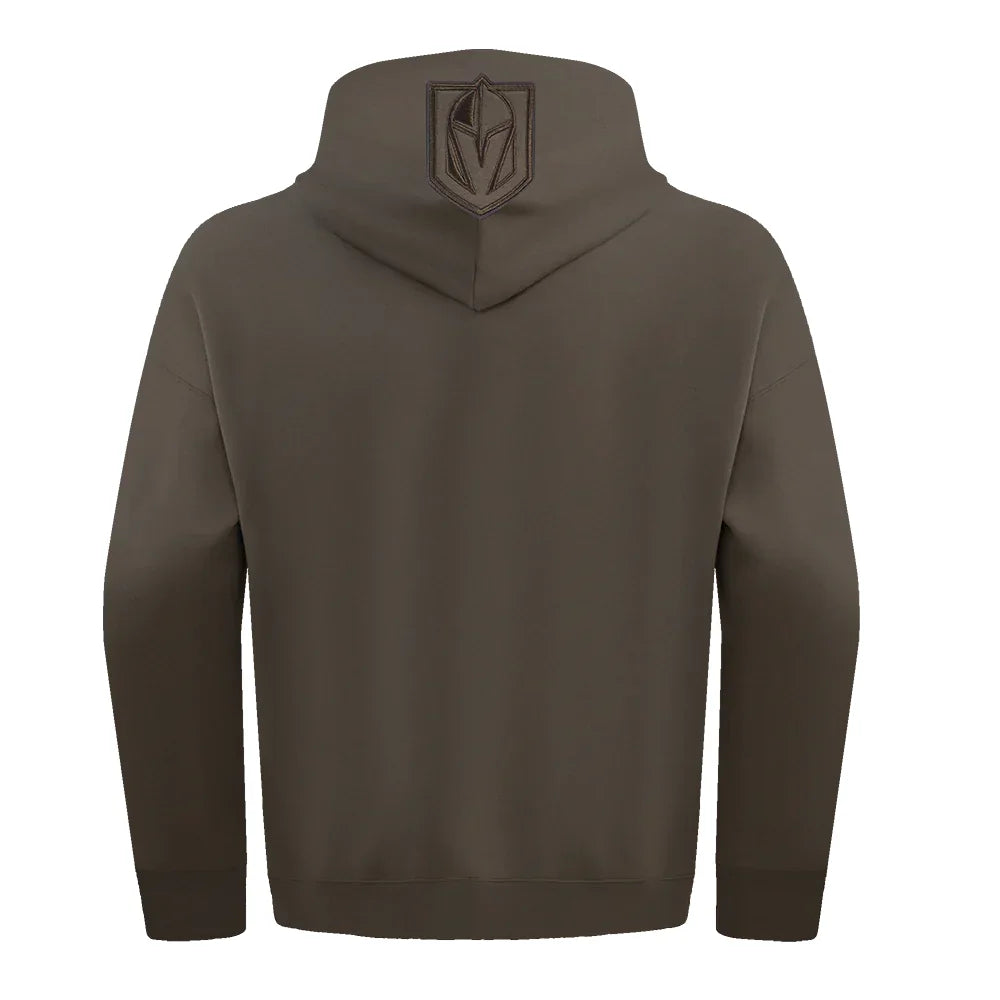 Vegas Golden Knights Men's Pro Standard Drop Shoulder Hoodie - Dark | Comfortable & Stylish NHL Fan Apparel for Game Day & Casual Wear