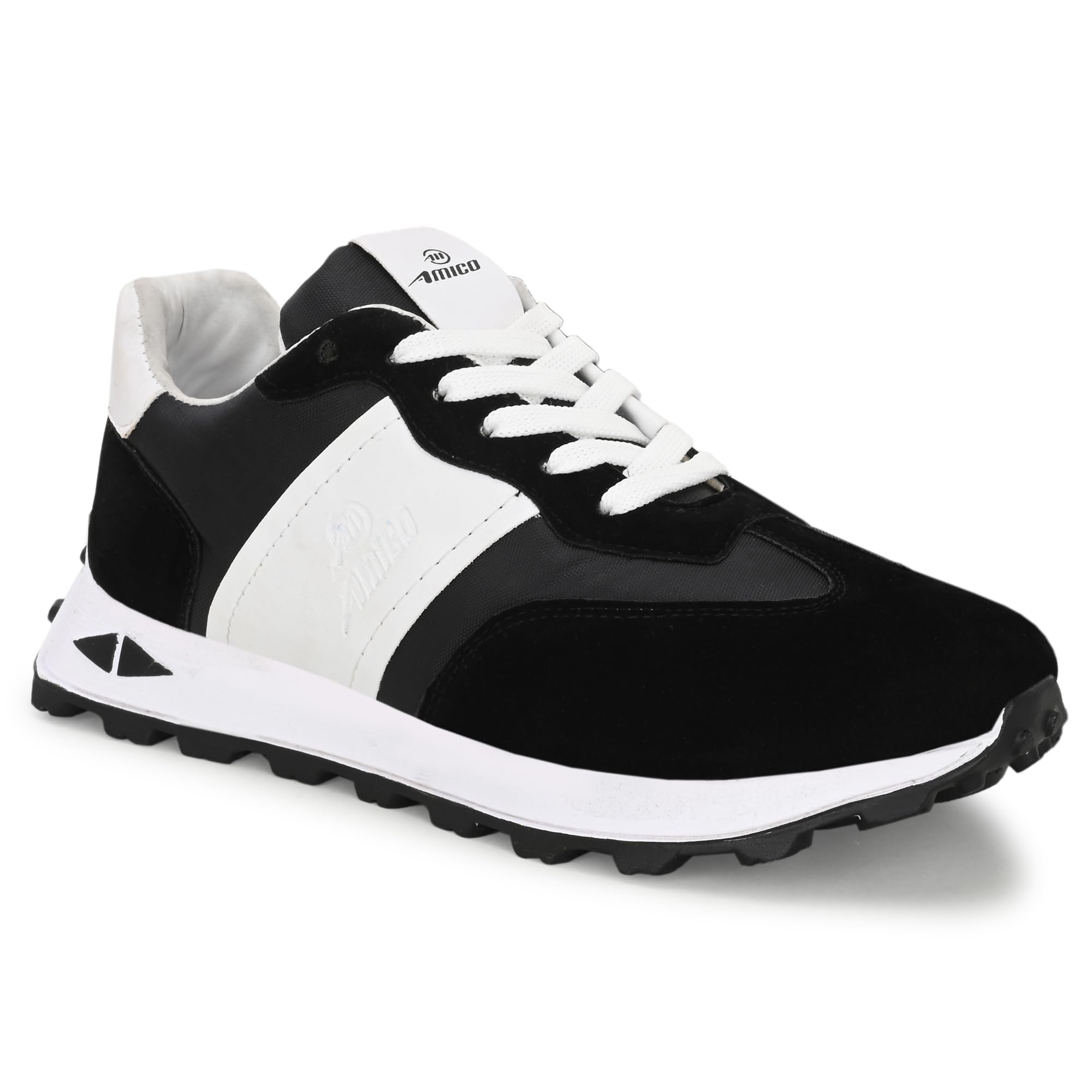 Amico Men's Walking Sports Shoes with Soft Cushioned Insole & Slip-Resistant Sole | Comfortable Athletic Shoes for Jogging, Gym Workouts & Daily Walking