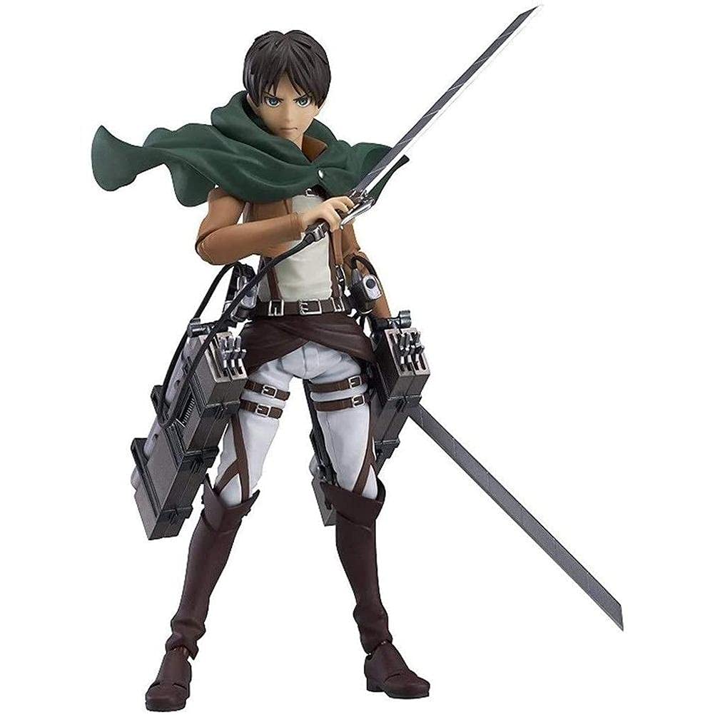 Shiker 5.9 Inch Anime Action Figure - Attack on Titan Character Collectible, Realistic Cartoon Model Toy for Anime Fans | Perfect for Bedroom Decor, Living Room Display, and Gift for Anime Lovers