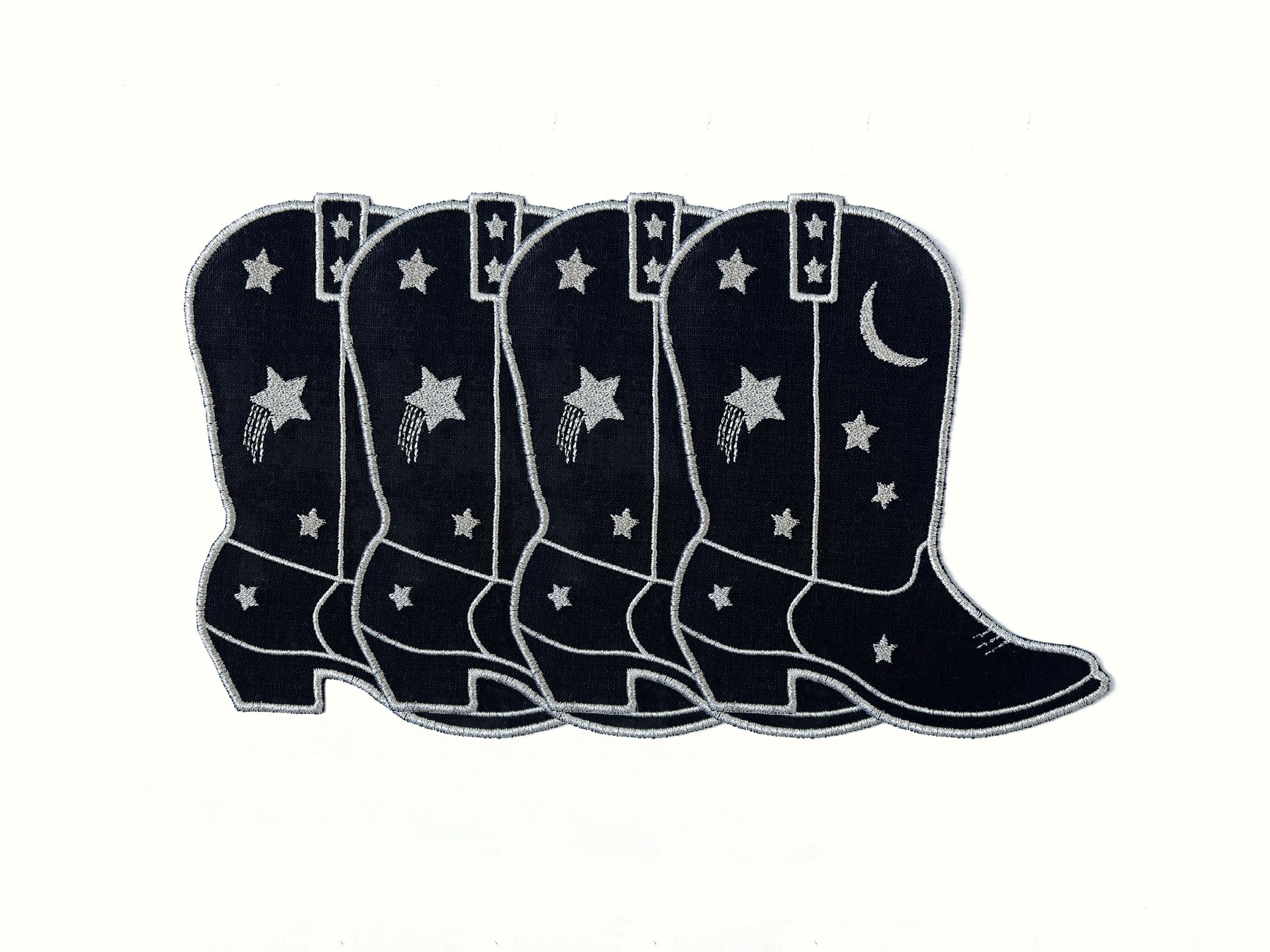 Premium Cowboy Boot Shaped Cocktail Napkins - 100-Pack for Western Themed Parties, Weddings, and Home Bar Decor - Absorbent & Stylish Paper Napkins