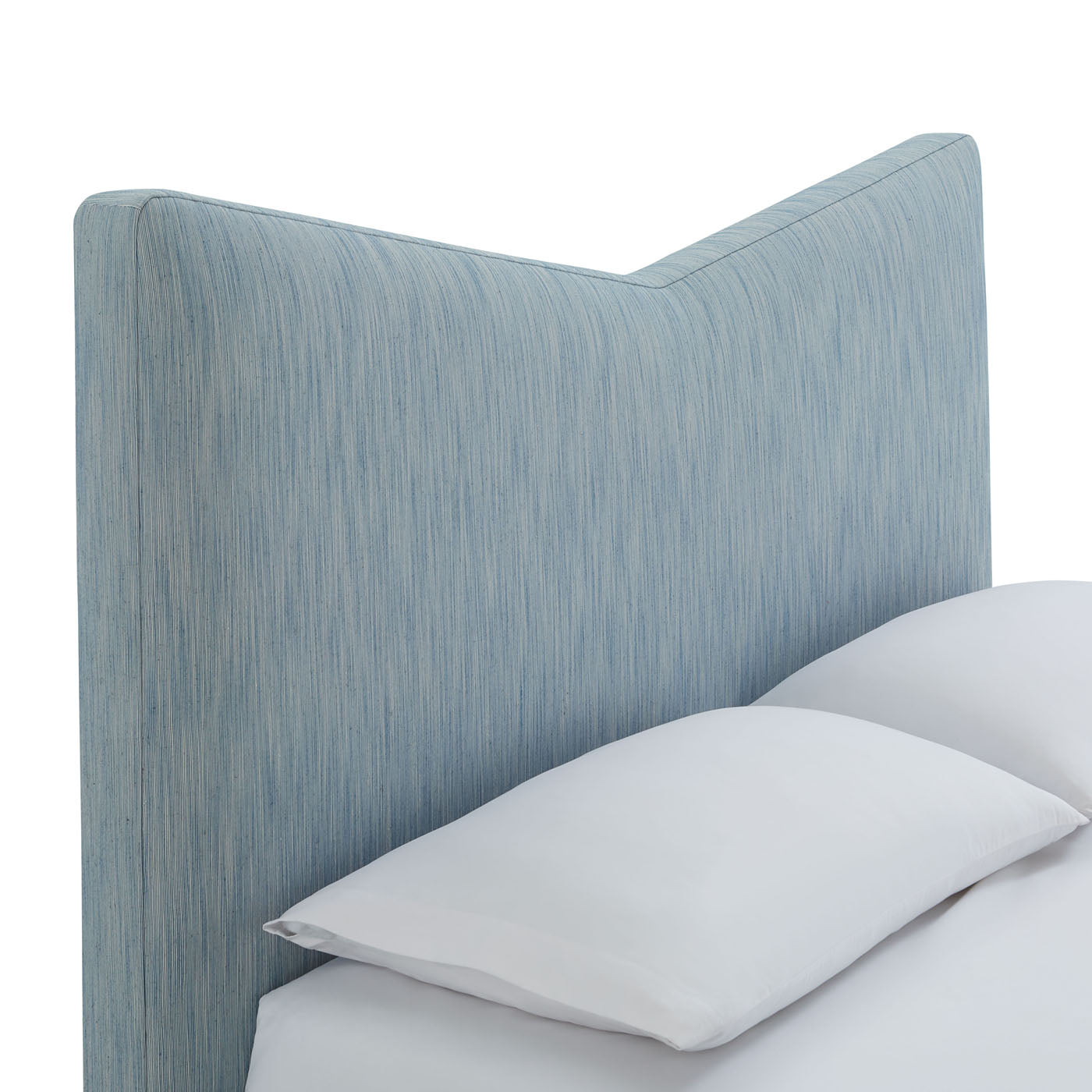 Chevron Queen Size Bed Frame - Modern Wooden Platform Bed with Headboard - Perfect for Bedroom, Guest Room & Dorm Decor