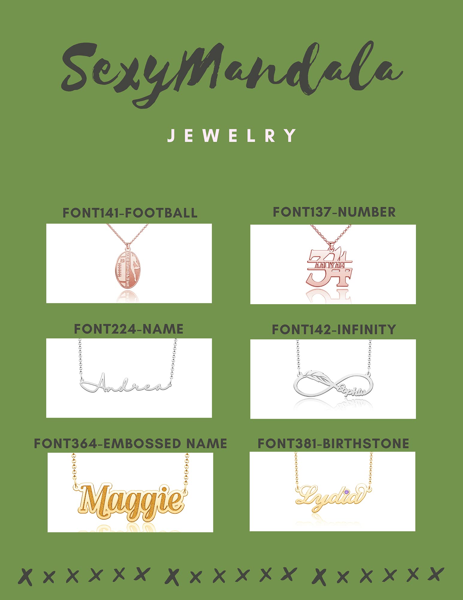 Personalized Name Necklace - Custom Engraved Gold & Sterling Silver Heart Pendant Jewelry for Women | Romantic Gift for Her, Birthday, Anniversary, Valentine's Day