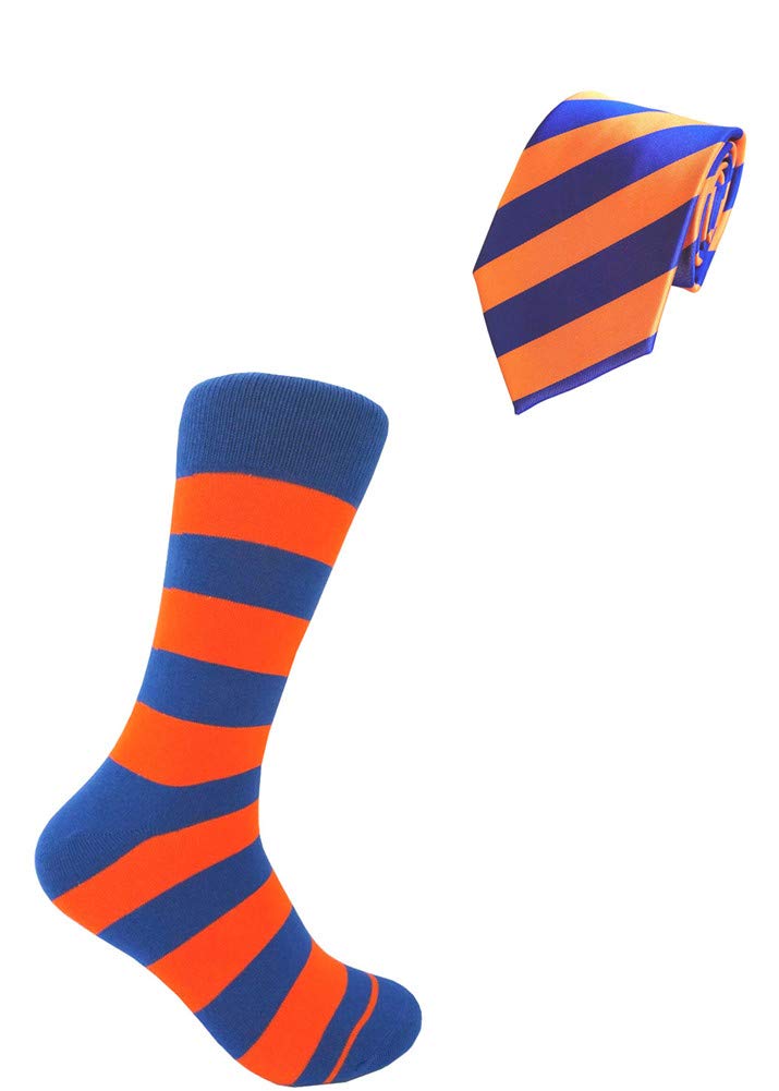 Premium TRM Men's Socks & Necktie Gift Set - 3-Pack Breathable Dress Socks with Matching Necktie - Perfect for Business, Weddings & Formal Occasions