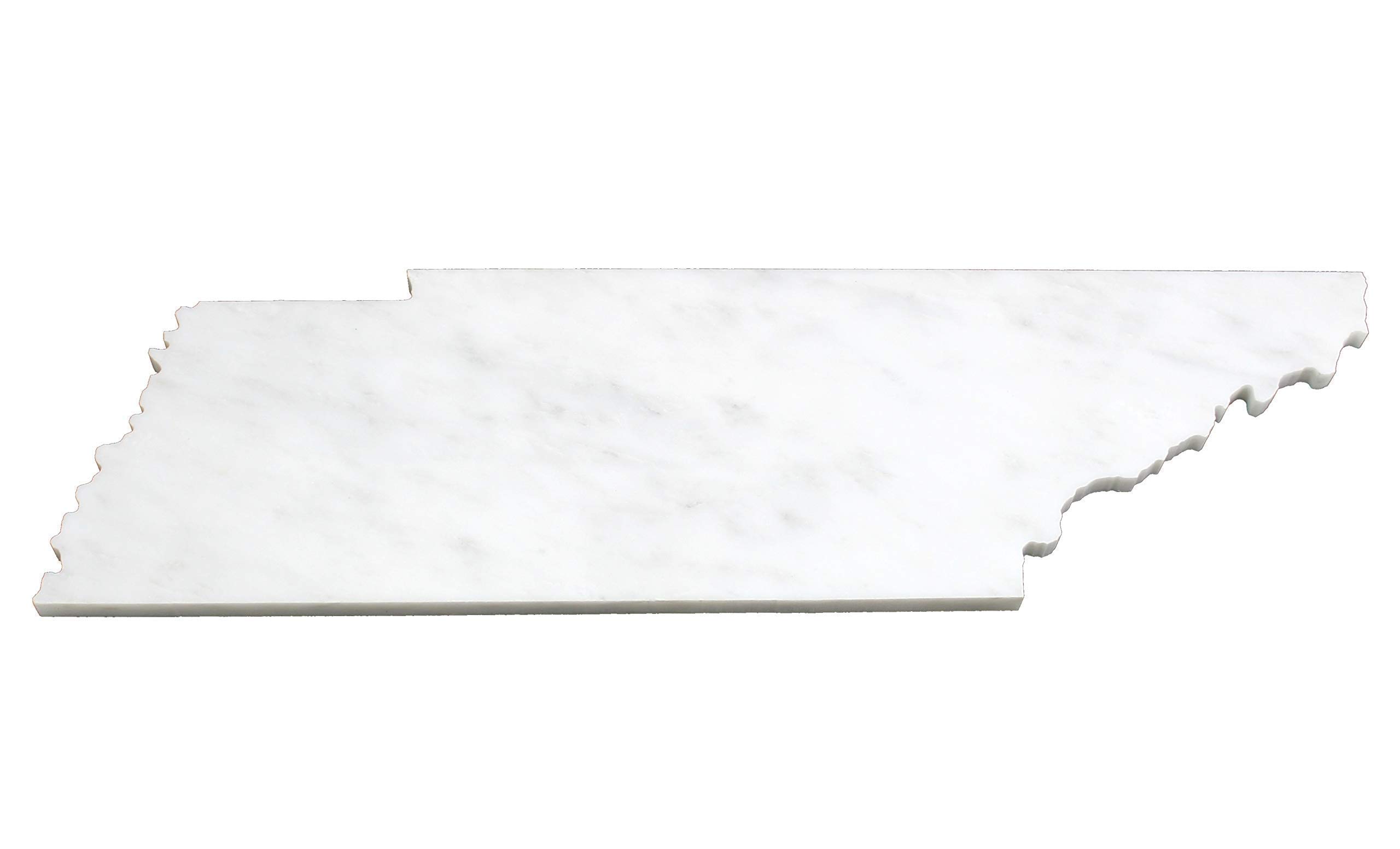 Custom Tennessee Marble Cutting Board - Personalized Laser Engraved Serving Tray & Cheese Board | Durable Kitchen Gift for Weddings, Housewarming & Entertaining
