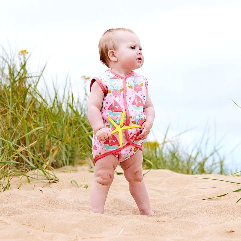 Neoprene Baby Wrap Wetsuit for Infants 0-18 Months | Warm & Comfortable Swimwear for Pool, Beach & Water Play
