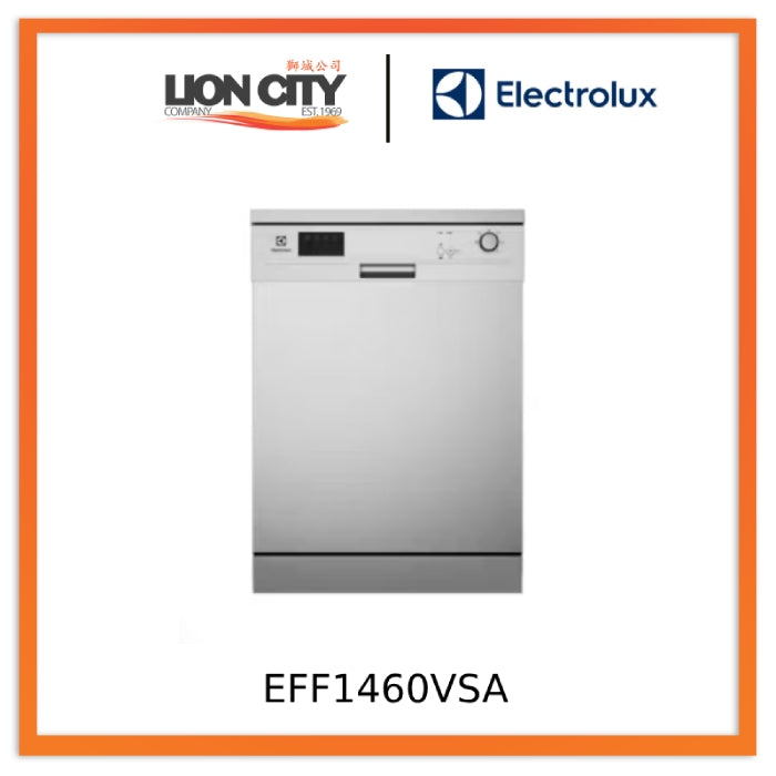 Electrolux EFF1460VSA 24 Inch Freestanding Dishwasher in Silver - Energy Efficient, Quiet Operation for Modern Kitchens