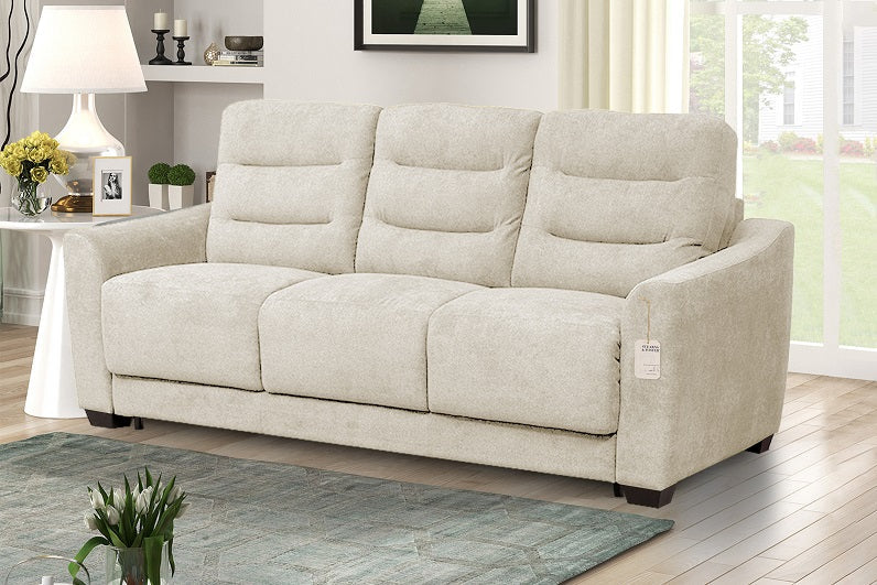 Luca Queen Sofa Bed - Convertible Sleeper Sofa with Storage, Modern Folding Futon for Small Spaces | Perfect for Apartments, Guest Rooms & Home Offices