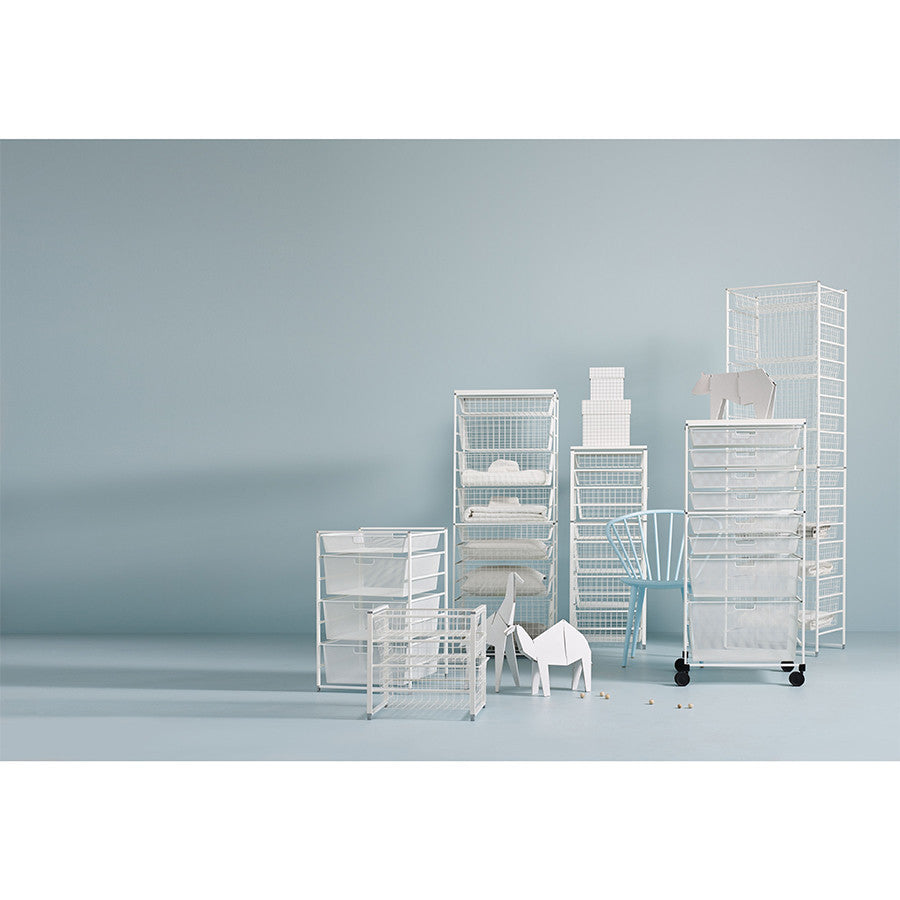 Elfa Freestanding Drawer 10 Runner / 1040mm High - Various Sizes for Bedroom, Kitchen & Office Storage Organization