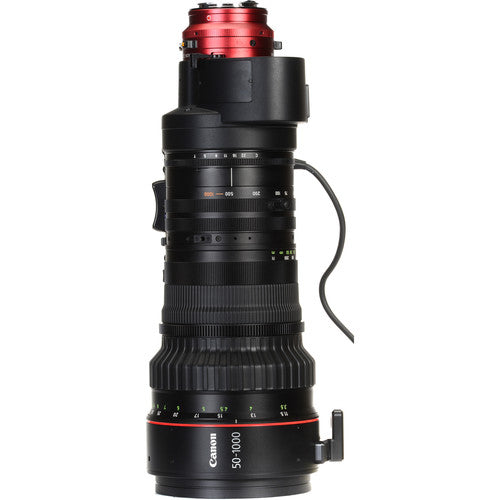 Canon CINE SERVO 50-1000mm T5.0-8.9 EF Mount Cinema Lens - Professional 4K Video & Broadcast Zoom Lens for Filmmaking, Sports & Wildlife Videography