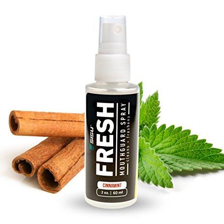 Sisu Mouthguard Spray - Mint Flavor for Sports & Nighttime Teeth Grinding - Prevents Dry Mouth & Enhances Comfort for Athletes & Bruxism Sufferers