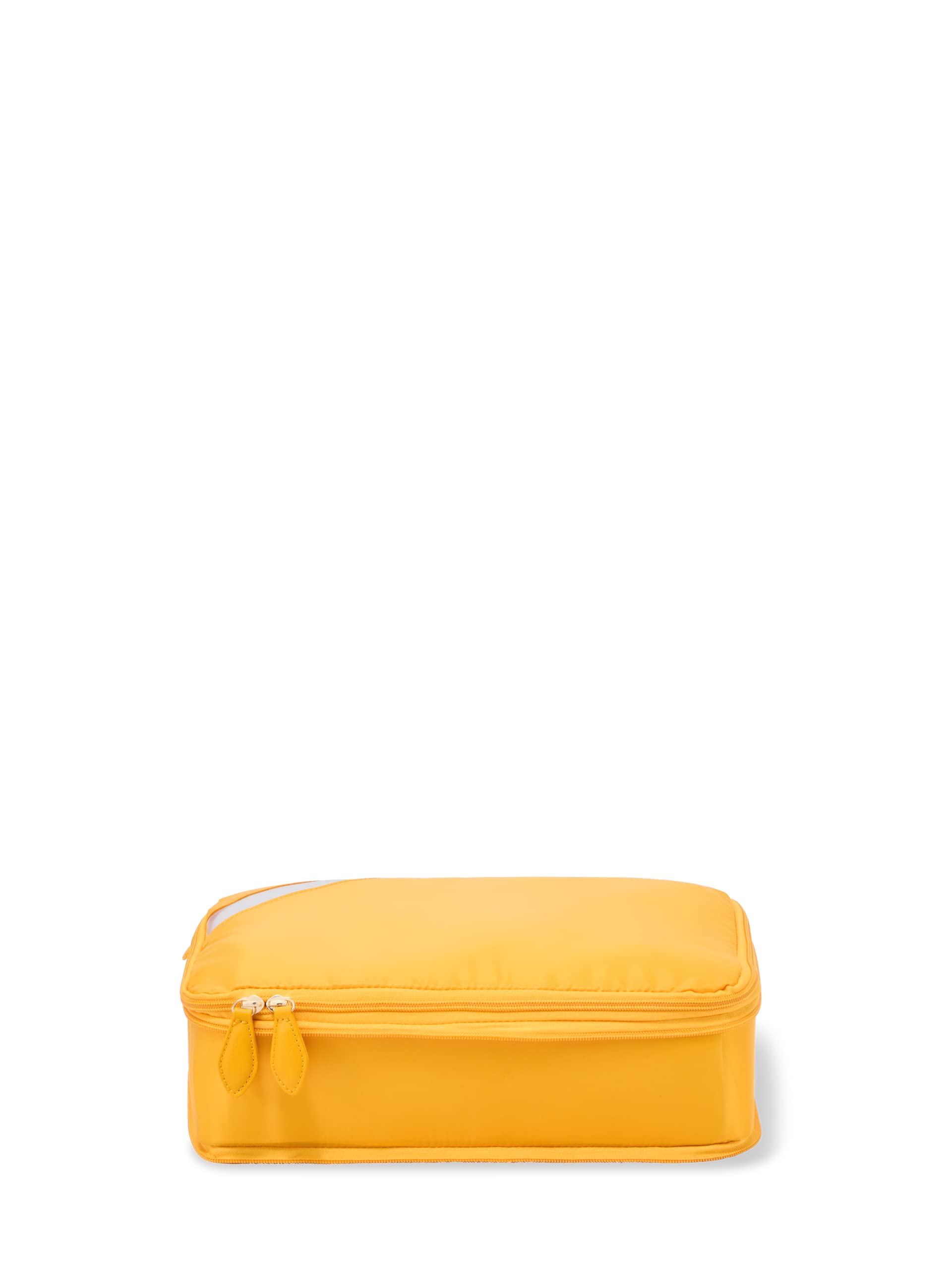 Paravel Expandable Compression Packing Cubes for Travel - 2 Pack Luggage Organizers (Canyon Yellow) | Perfect for Suitcases, Backpacks & Closet Storage | Space-Saving Travel Accessories
