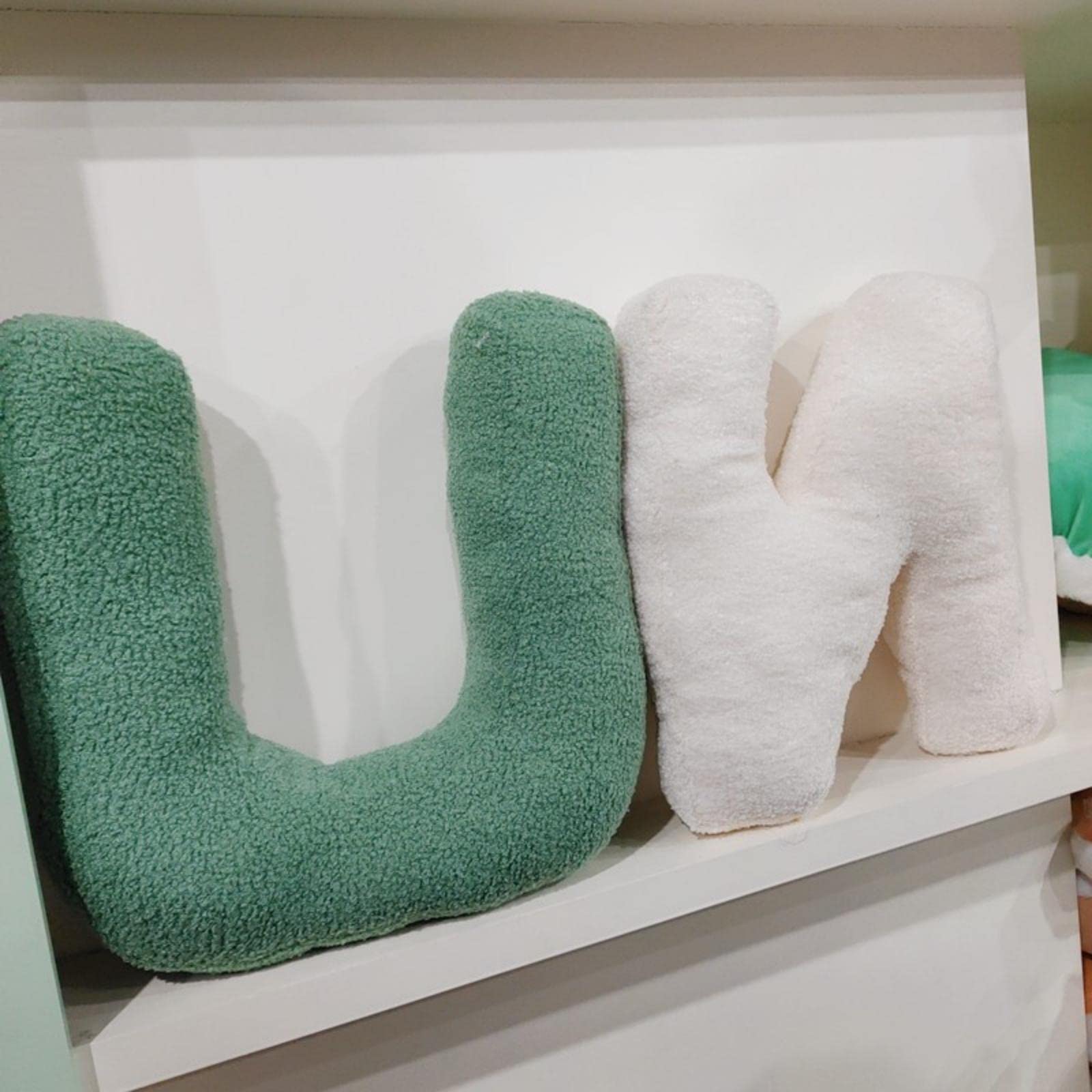 Soft Plush Alphabet Letter Pillows - Decorative Throw Cushions for Living Room, Sofa, Bed & Car - English A-Z Letters for Home Decor & Gifts