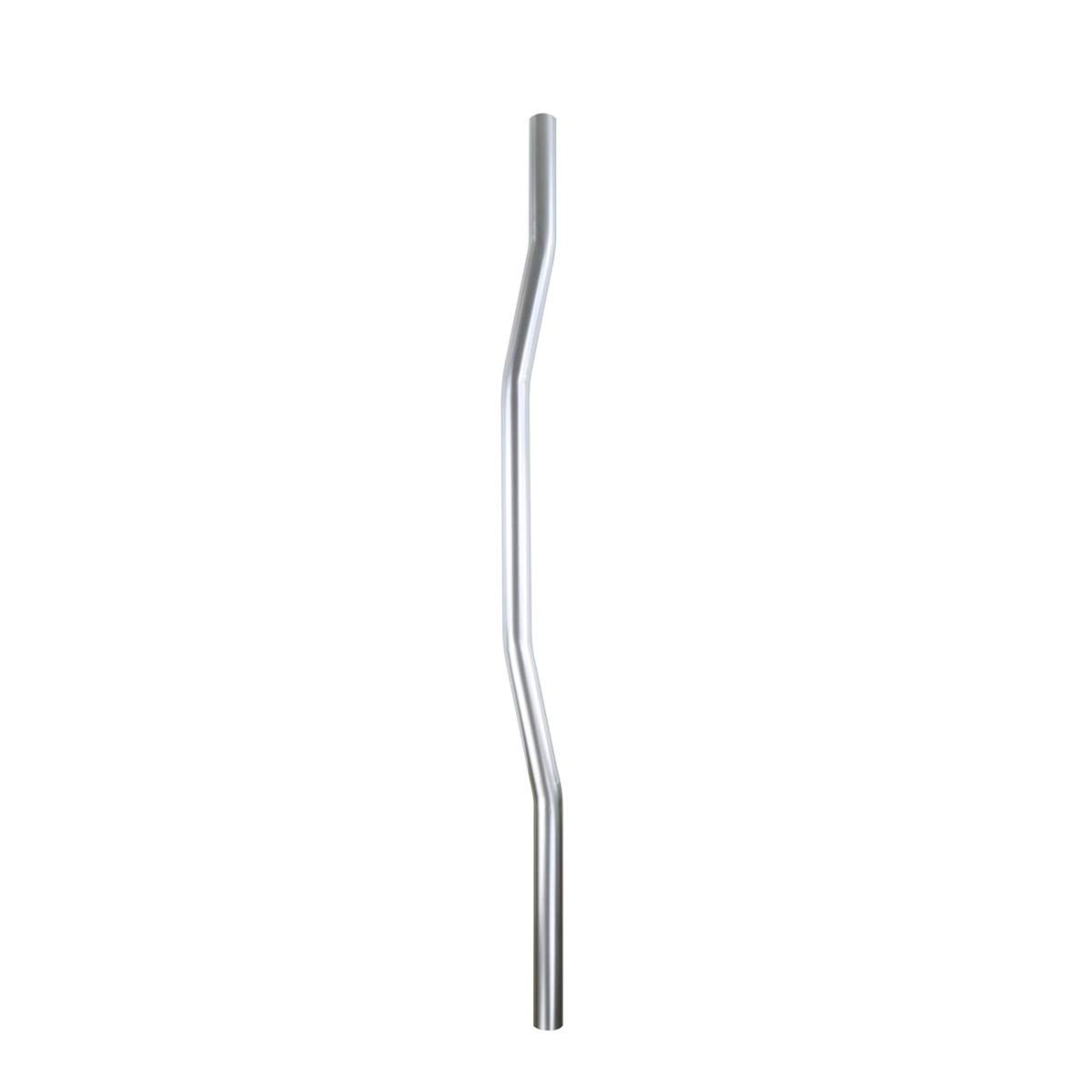 Premium Satin Nickel Stainless Steel Z Flush Pipe for High Tank Top Entry Toilets – Ideal for Bathroom Renovation & Modern Plumbing Upgrades