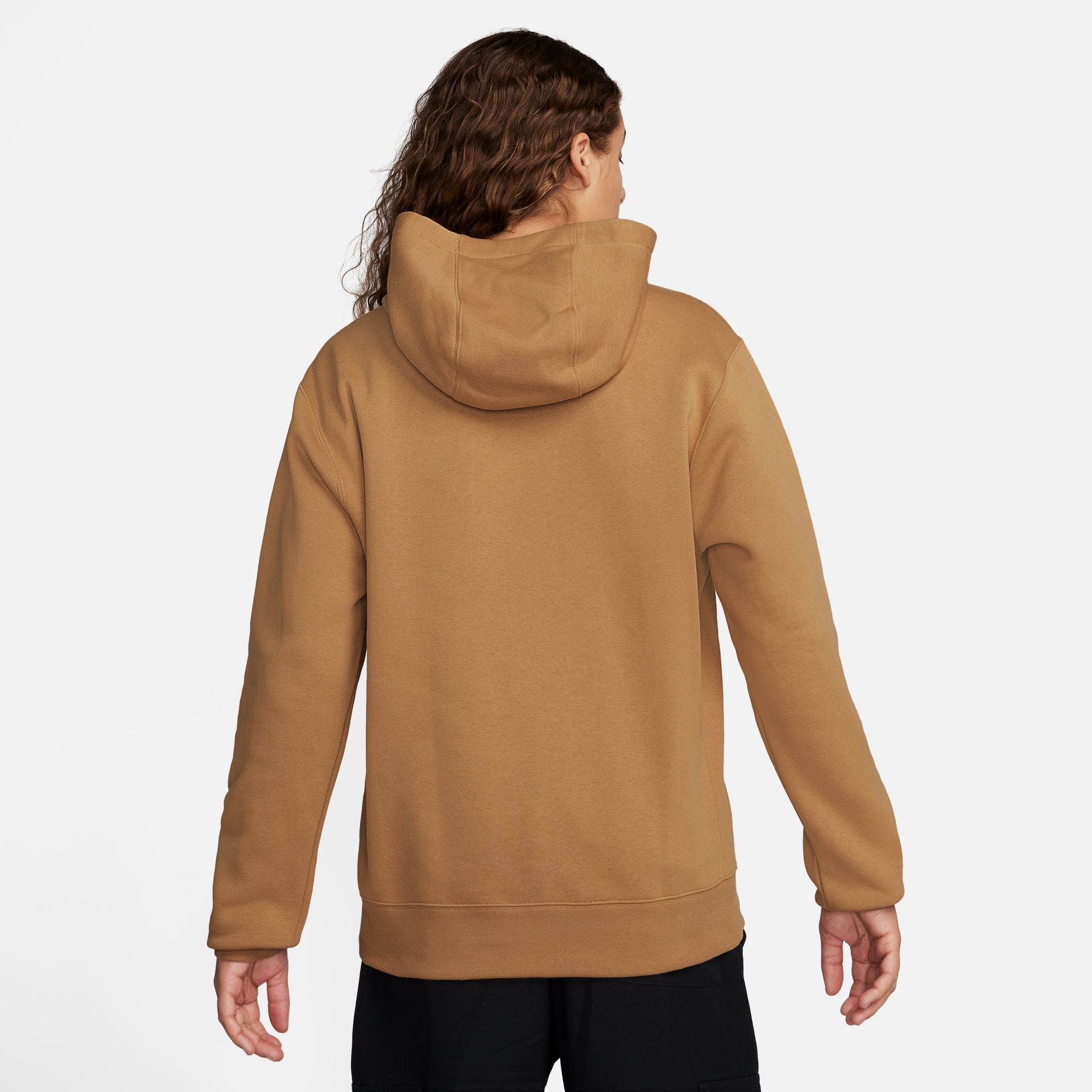 Nike Men's Sportswear Club Fleece Hoodie with Left Chest Logo - Comfortable & Stylish for Casual Wear, Gym, and Outdoor Activities