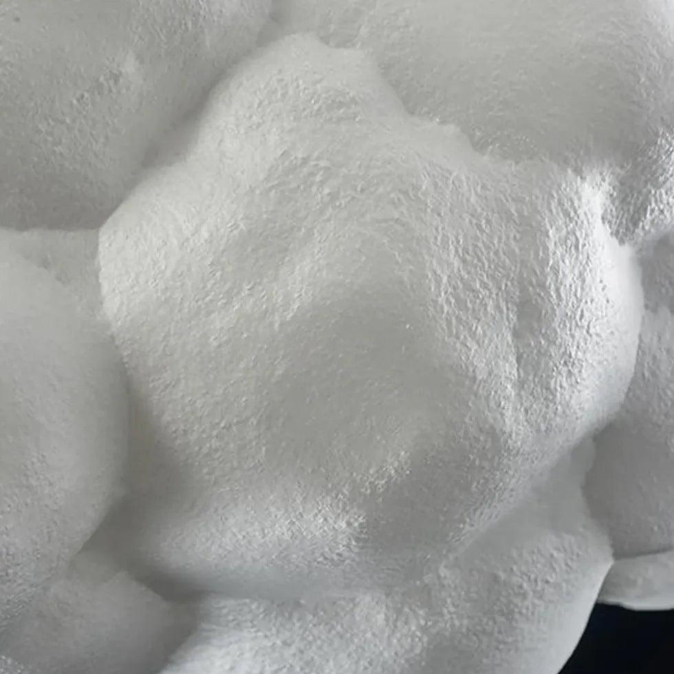 Modern White Cotton Ball Pendant Light - Stylish Ceiling Lighting for Living Room, Bedroom, and Dining Area