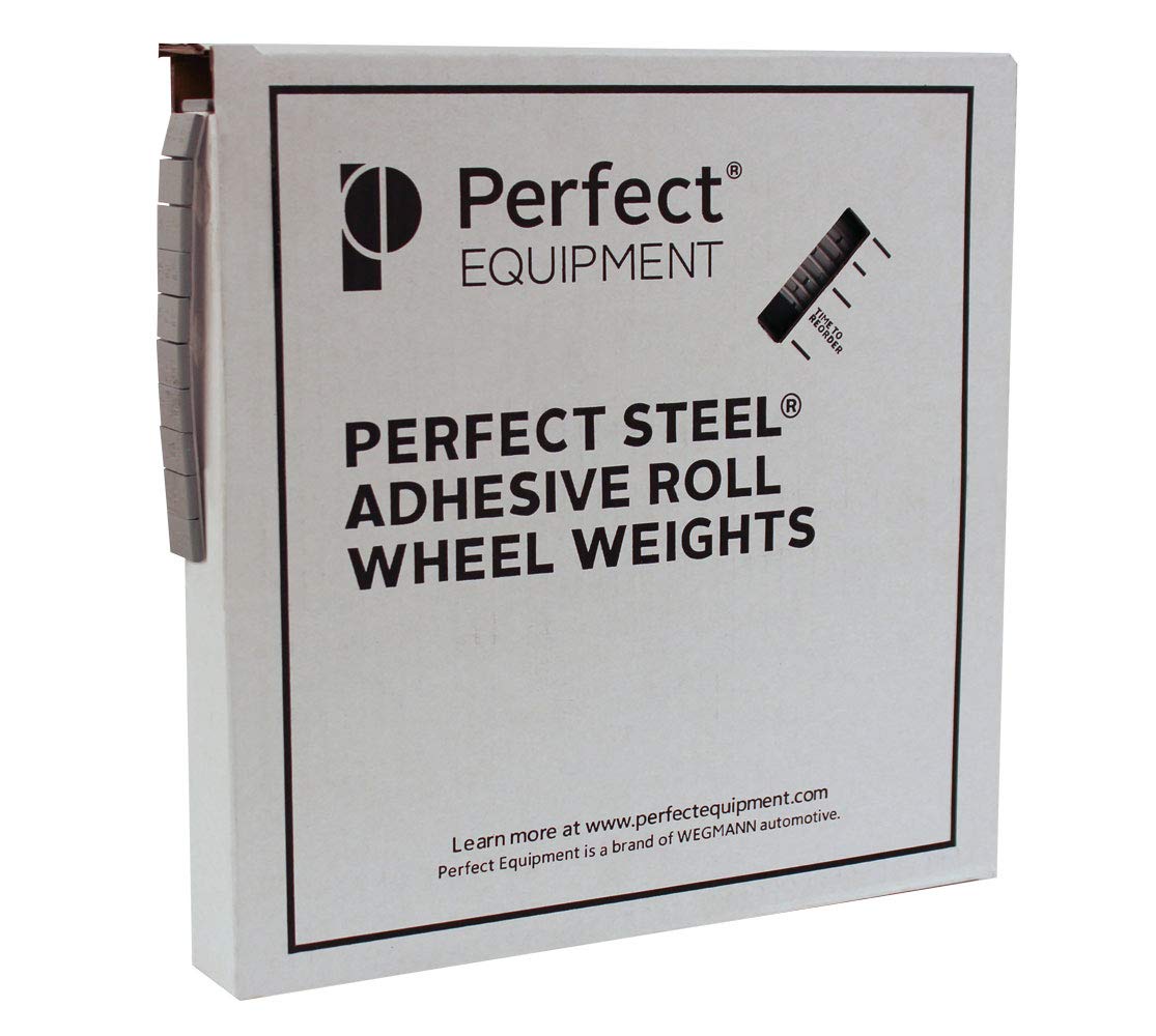 Premium Coated Steel Adhesive Wheel Balancing Weights - Low Profile .25 oz (704 pcs/Roll) for Smooth Tire Performance | Perfect for Auto Shops & DIY Tire Balancing | Myers Tire Supply