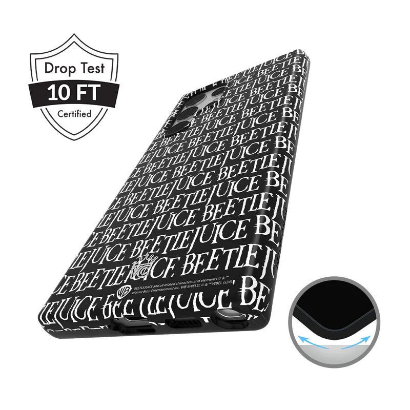 Beetlejuice Inspired Samsung Phone Case - Durable Protective Cover for Samsung Galaxy [Model] - Perfect for Halloween, Cosplay & Movie Fans