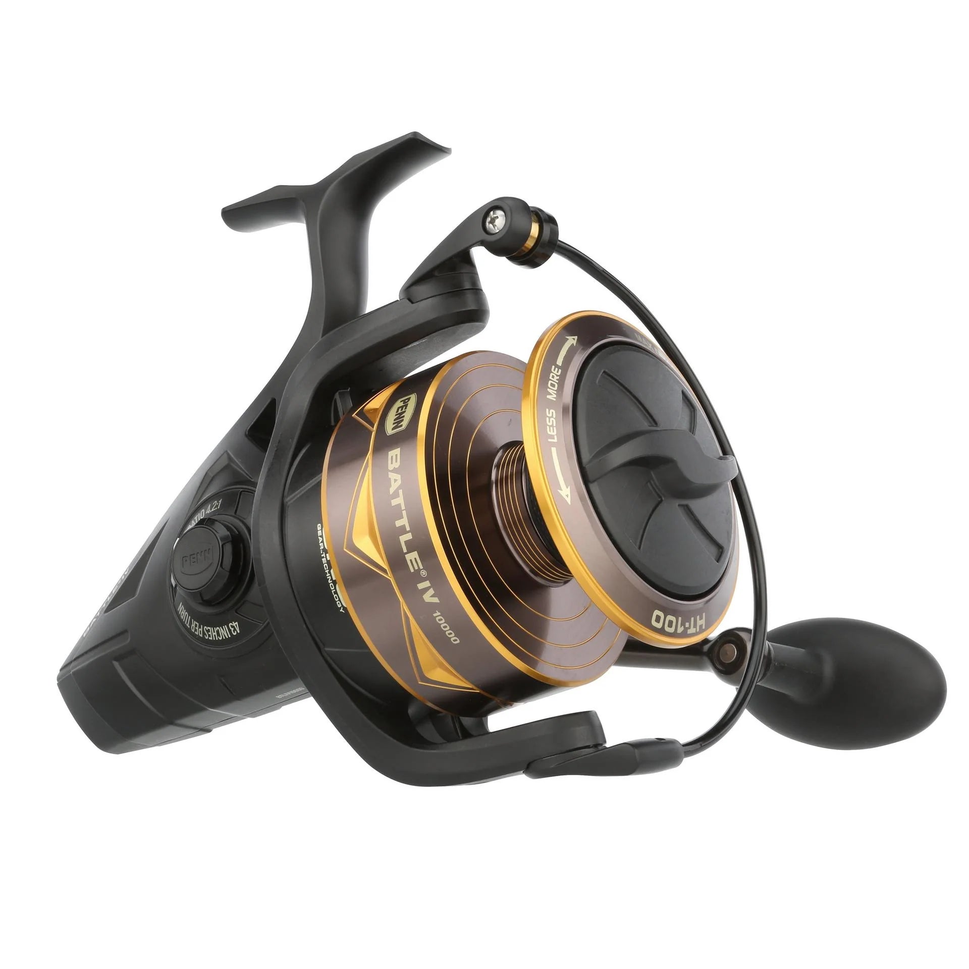 Penn Battle IV Saltwater Spinning Reel - High Performance Fishing Reel for Saltwater & Freshwater - Perfect for Surf Fishing, Pier Fishing & Offshore Angling