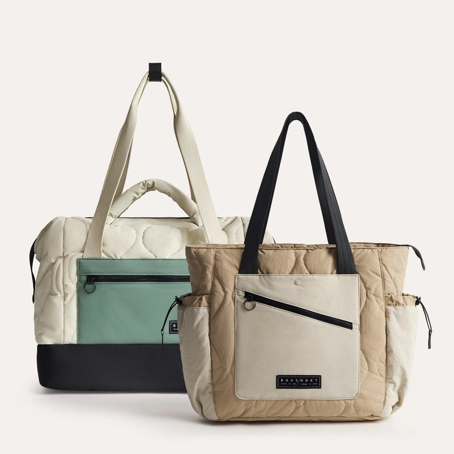 Stylish Paz Tote Travel Set - Waterproof & Spacious Carry-On Bag for Women - Perfect for Airplane, Beach Vacation & Weekend Getaways