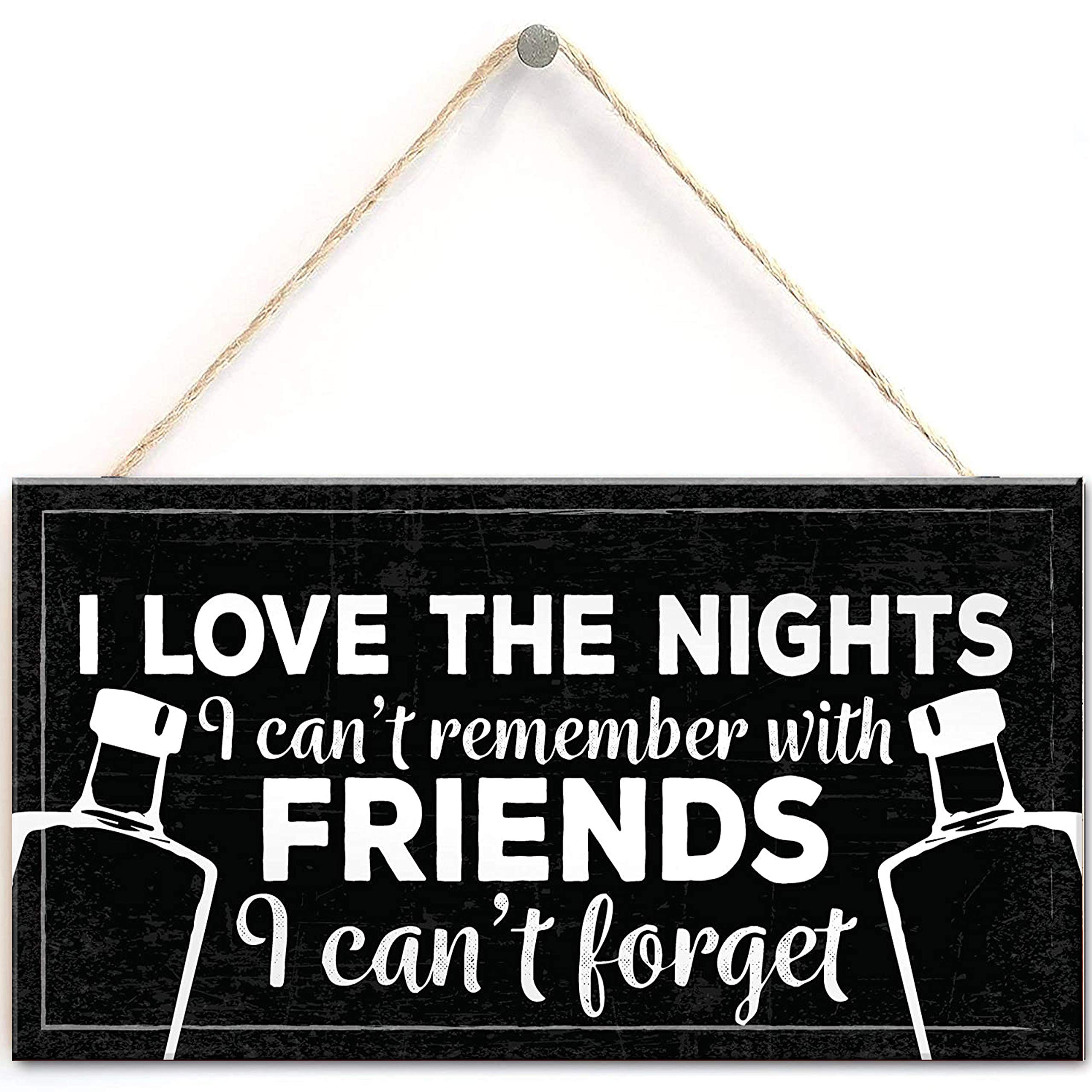 Funny Garden Shed Home Bar Sign - 12''x6'' Pub Beer Vodka Gin Alcohol Themed Metal Plaque - Perfect for Hot Tub Area & Friendship Gifts - Navy Blue (BLTSA-12-112) - Great for Man Cave, Backyard Decor & Party Host Gifts