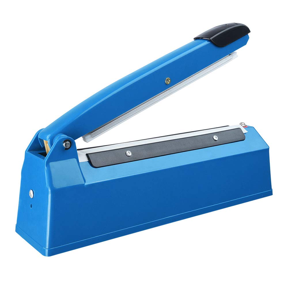8 Inch Impulse Sealer - Handheld Heat Sealing Machine for Food Packaging | Perfect for Home, Restaurant & Commercial Use | Seal Bags, Snacks, Coffee, Spices & More