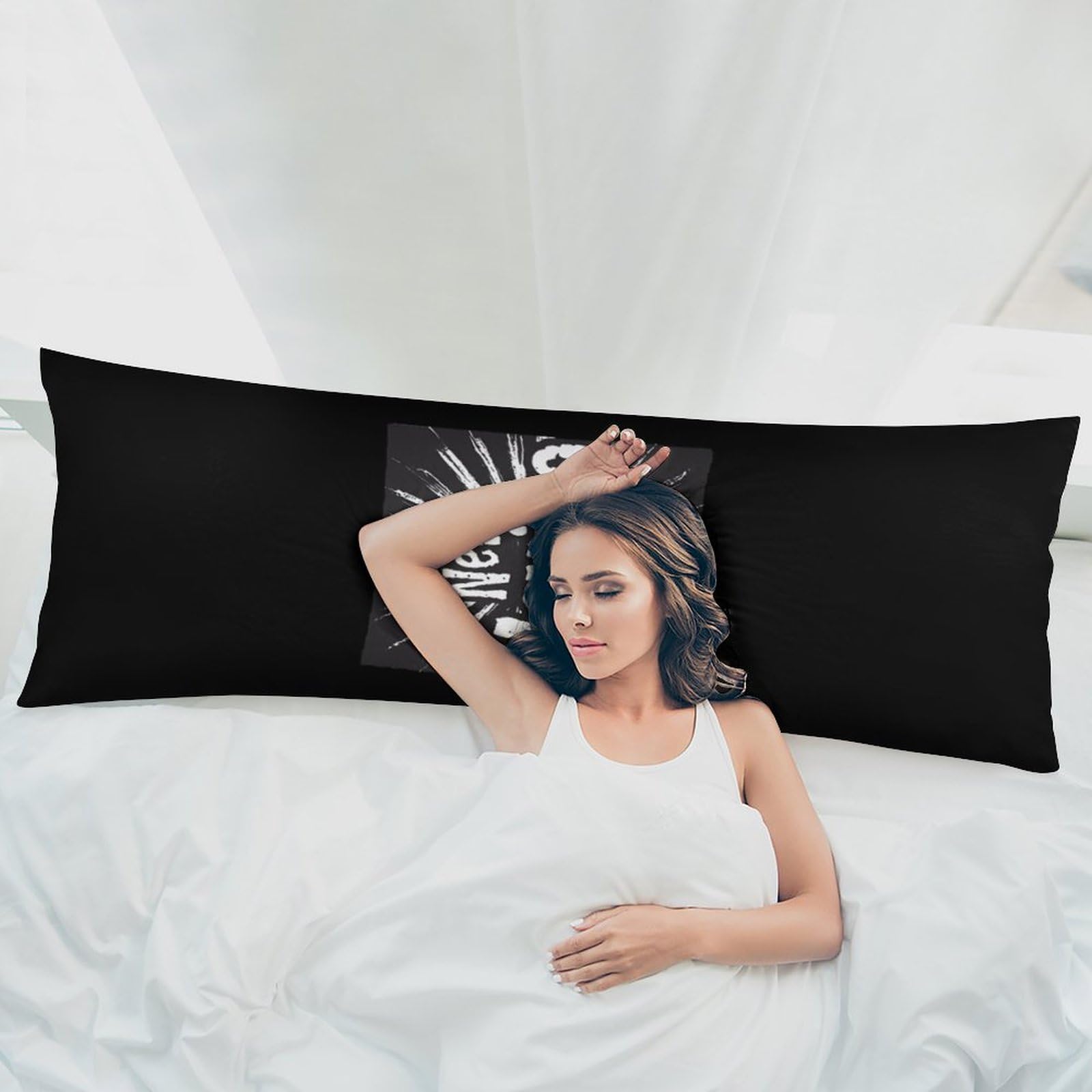 Premium New Mexico Polyester Body Pillow Cover - Soft Hypoallergenic Pillowcase 20x54 Inches - Perfect for Bed, Sofa & Dorm Room Comfort