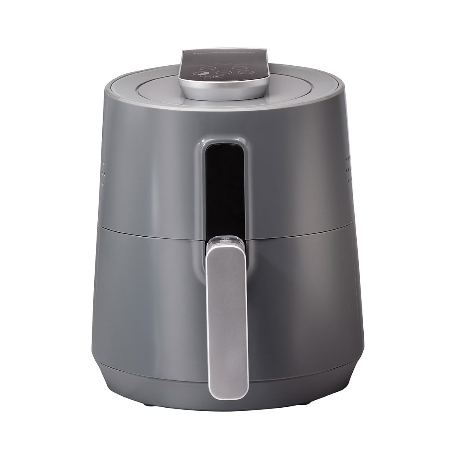 Hamilton Beach 2.5L Digital Air Fryer with Timer & Temperature Control, Gray (35051) - Healthy Oil-Free Cooking for Family Meals, Snacks & Appetizers