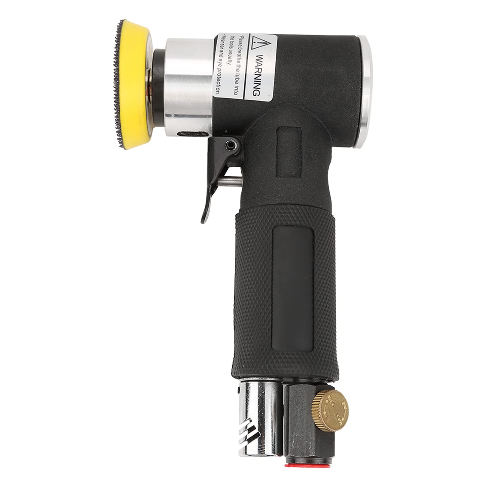 90 Degree Mini Air Angle Sander Pneumatic Grinder Polisher Tool with 2