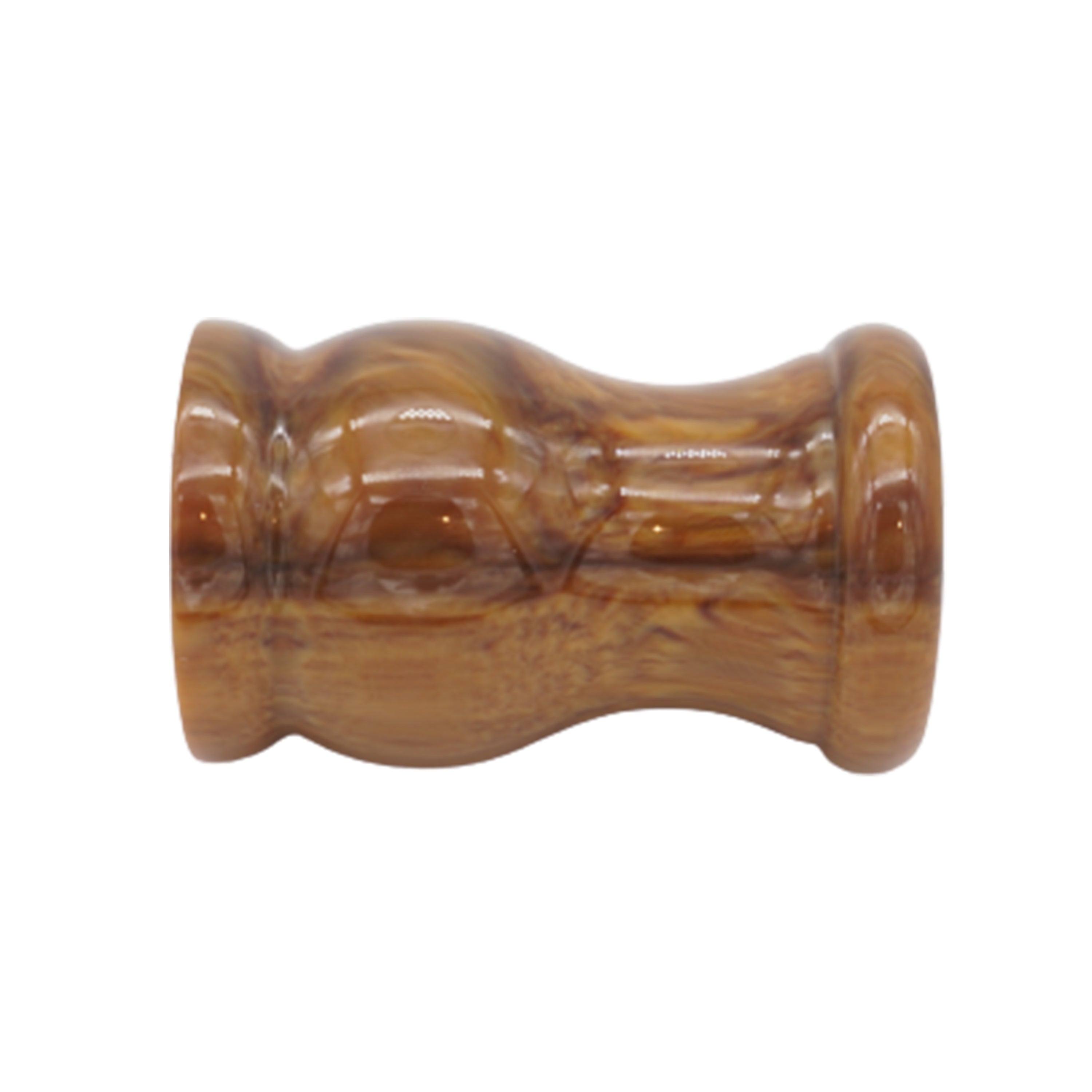 Premium Briar Wood Handcrafted Shaving Brush Handle - Fits 24mm & 26mm Knots - Perfect for Wet Shaving & Grooming Gifts for Men