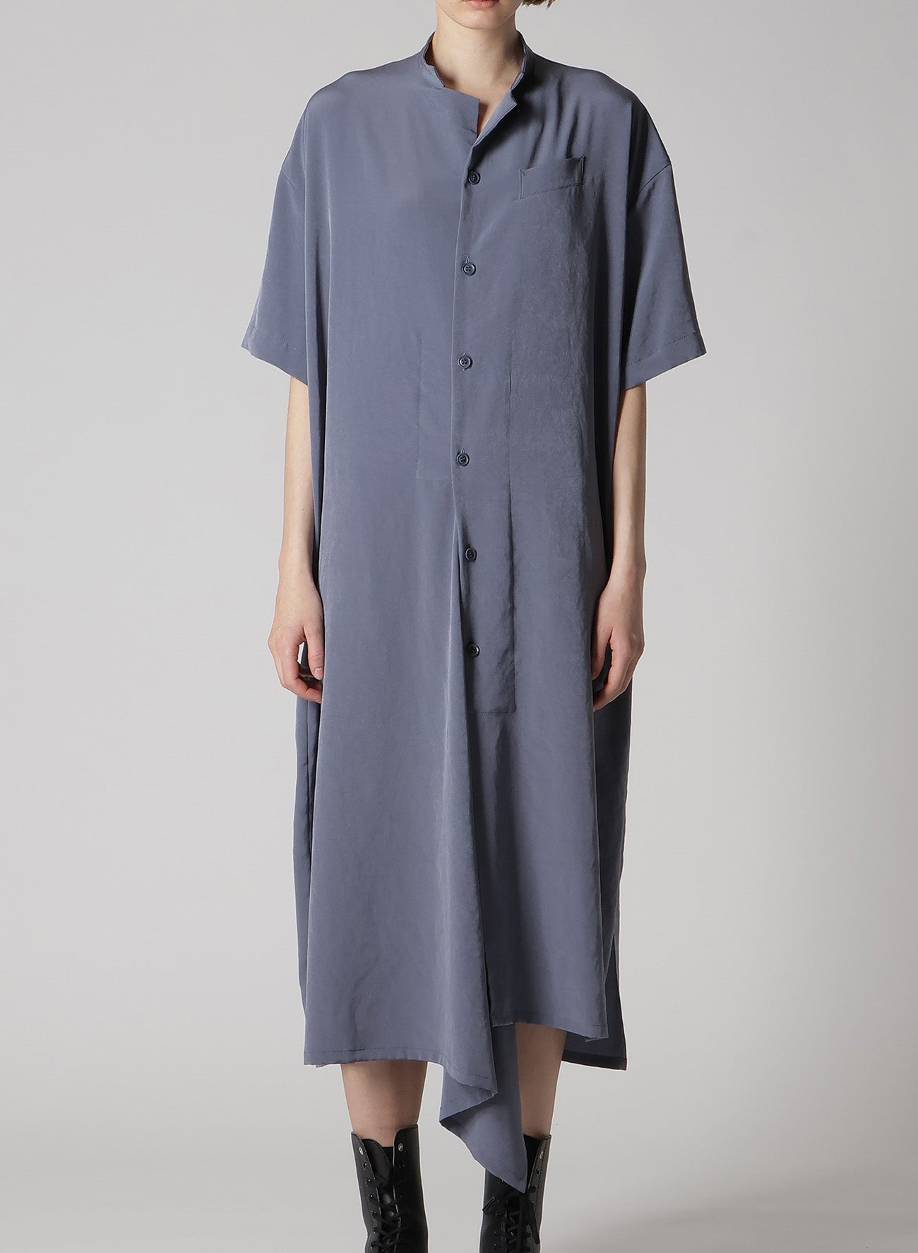 Elegant Crepe de Chine Half Sleeve Box Shirt Dress for Women | Casual & Office Wear | Perfect for Work, Date Night & Spring Outfits