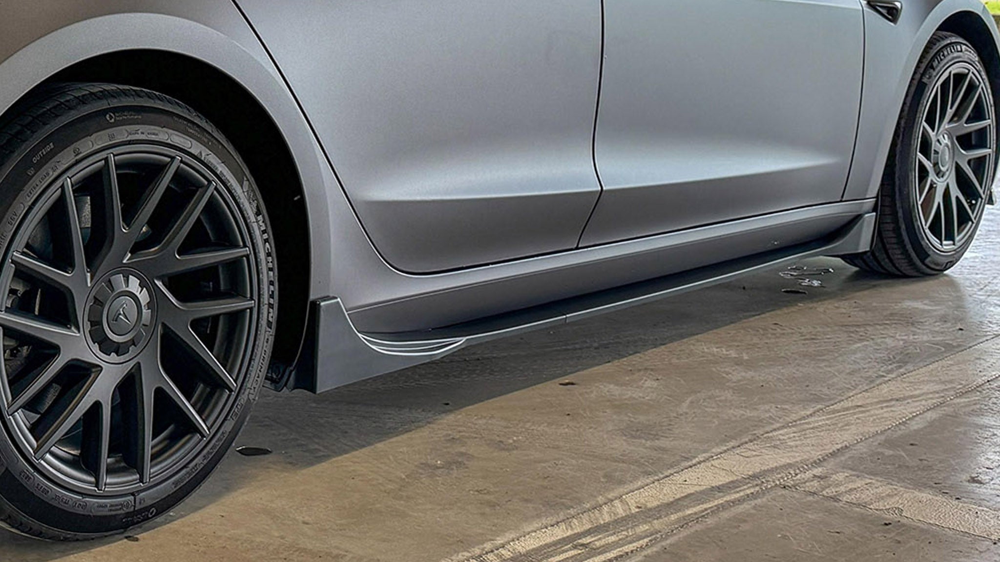 2017-2024 Tesla Model 3 Side Skirts - ABS Plastic Car Body Kit for Enhanced Aerodynamics & Sporty Style | Perfect for Street Racing & Car Shows