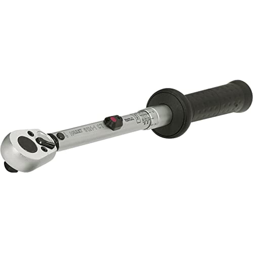Hazet 6121-1CT 20-120 Nm Professional Torque Wrench Set - Black/Silver Finish for Automotive Repair & Industrial Maintenance