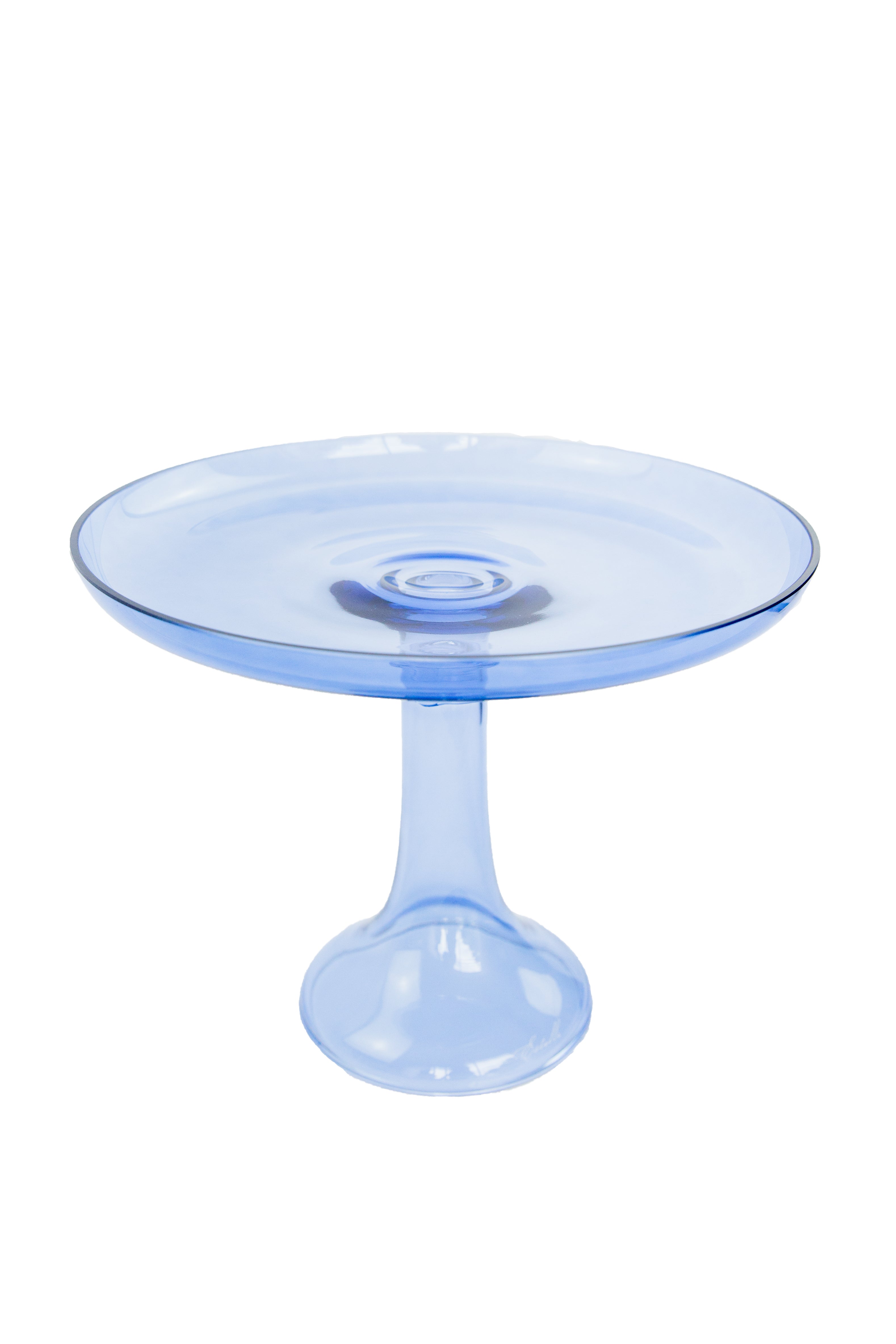 Estelle Elegant 3-Tier Glass Cake Stand in Cobalt Blue - Perfect for Weddings, Birthdays, and Dessert Displays