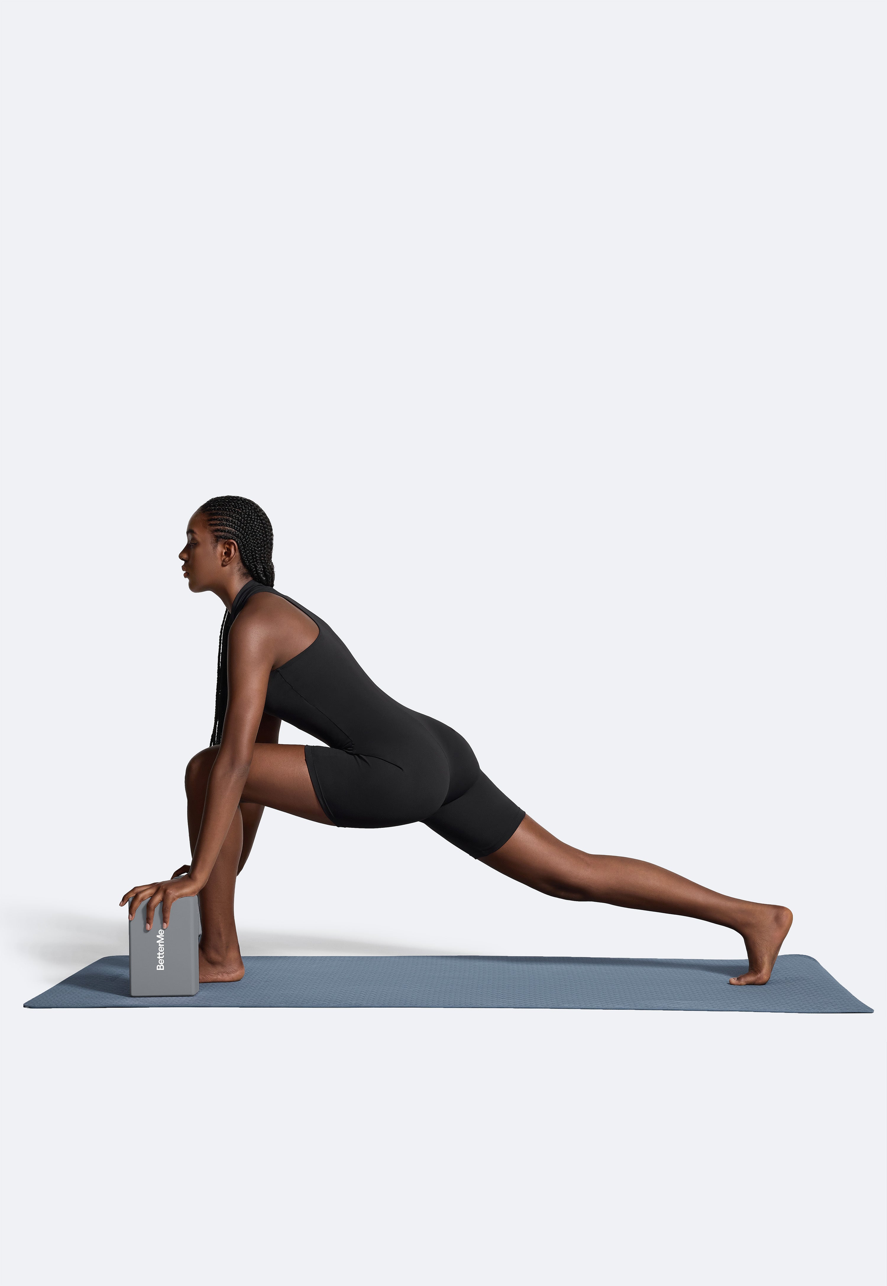Premium Yoga Blocks Set (2-Pack) - Non-Slip, High-Density Foam for Stability & Support - Ideal for Yoga, Pilates, Stretching & Home Workouts
